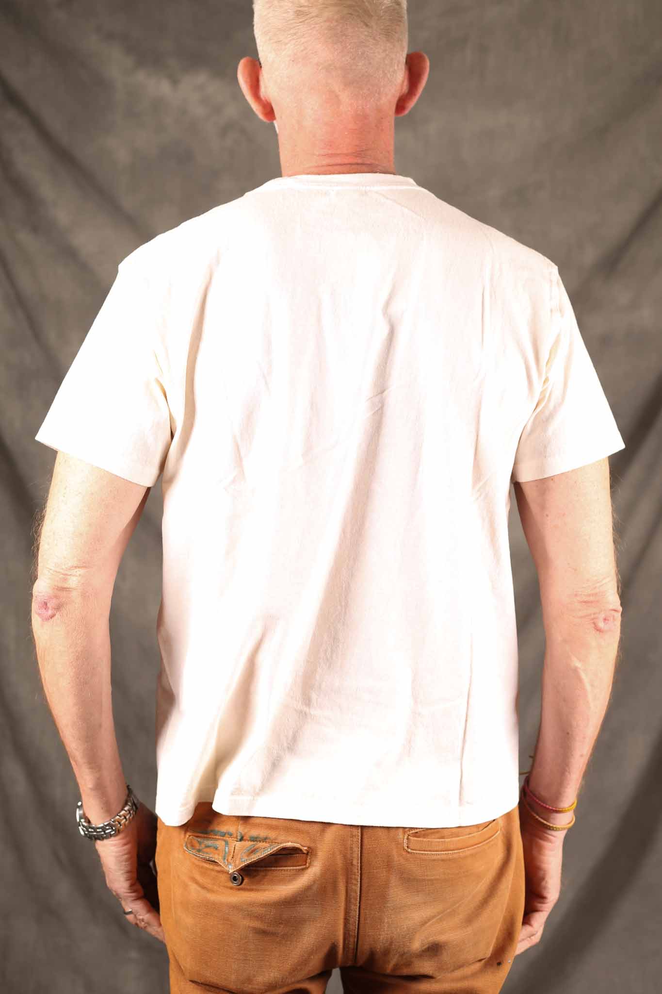 Good On 5.5oz Jersey Tubular Tee Natural White