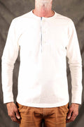 Freenote Cloth 13 Ounce Henley L/S White