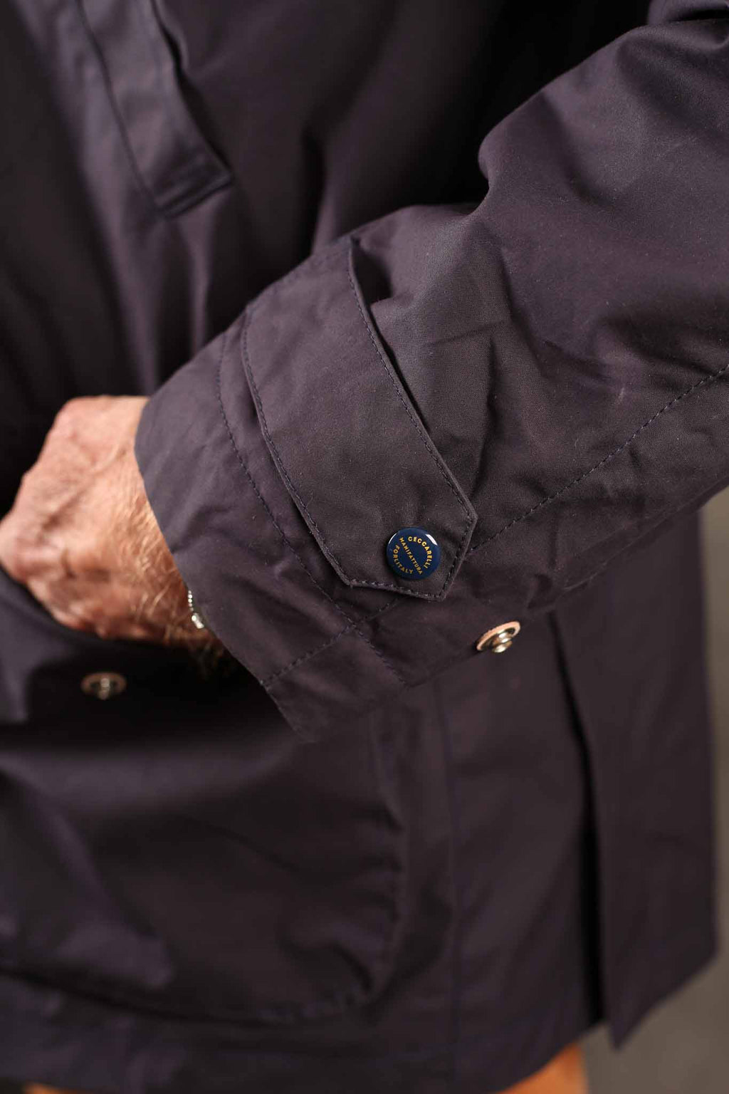MANIFATTURA CECCARELLI -   Rain Caban 7071-DW-Navy