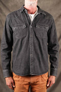 Freenote Cloth Modern Western 11oz Black Stone