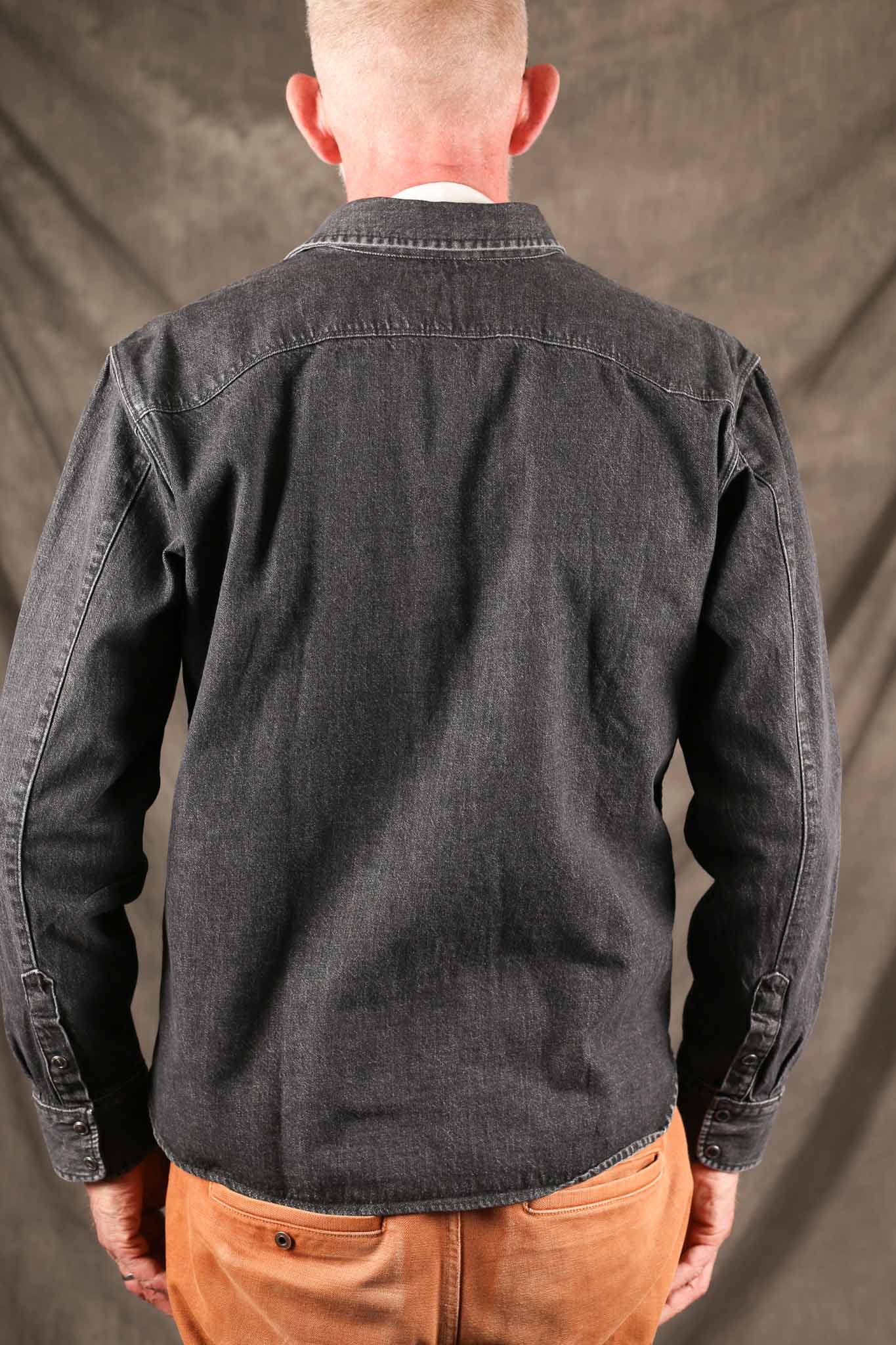 Freenote Cloth Modern Western 11oz Black Stone