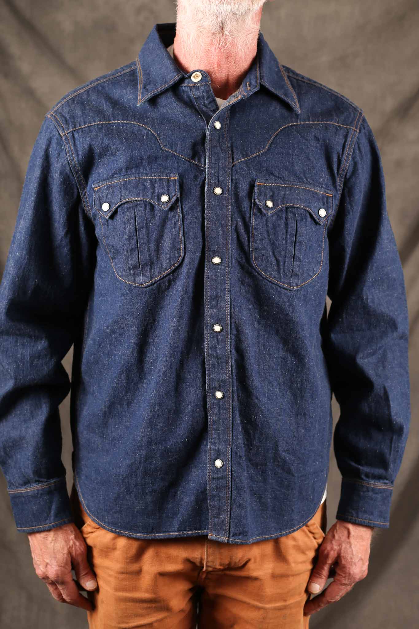 Freenote Cloth Sinclair Royal Blue Denim