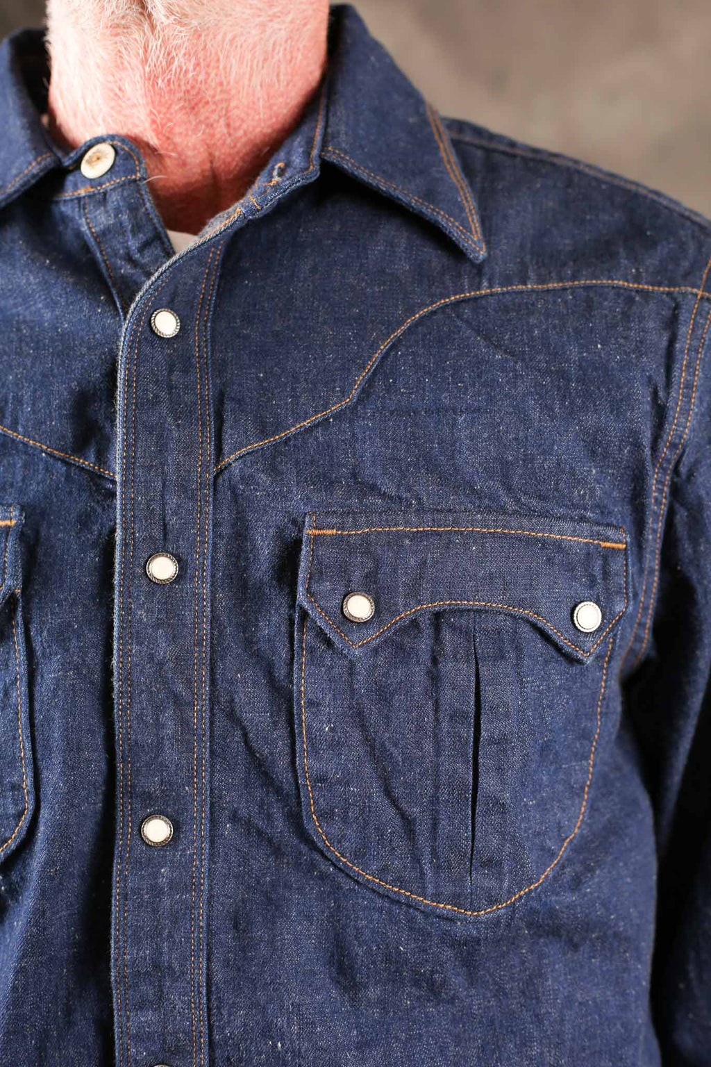Freenote Cloth Sinclair Royal Blue Denim