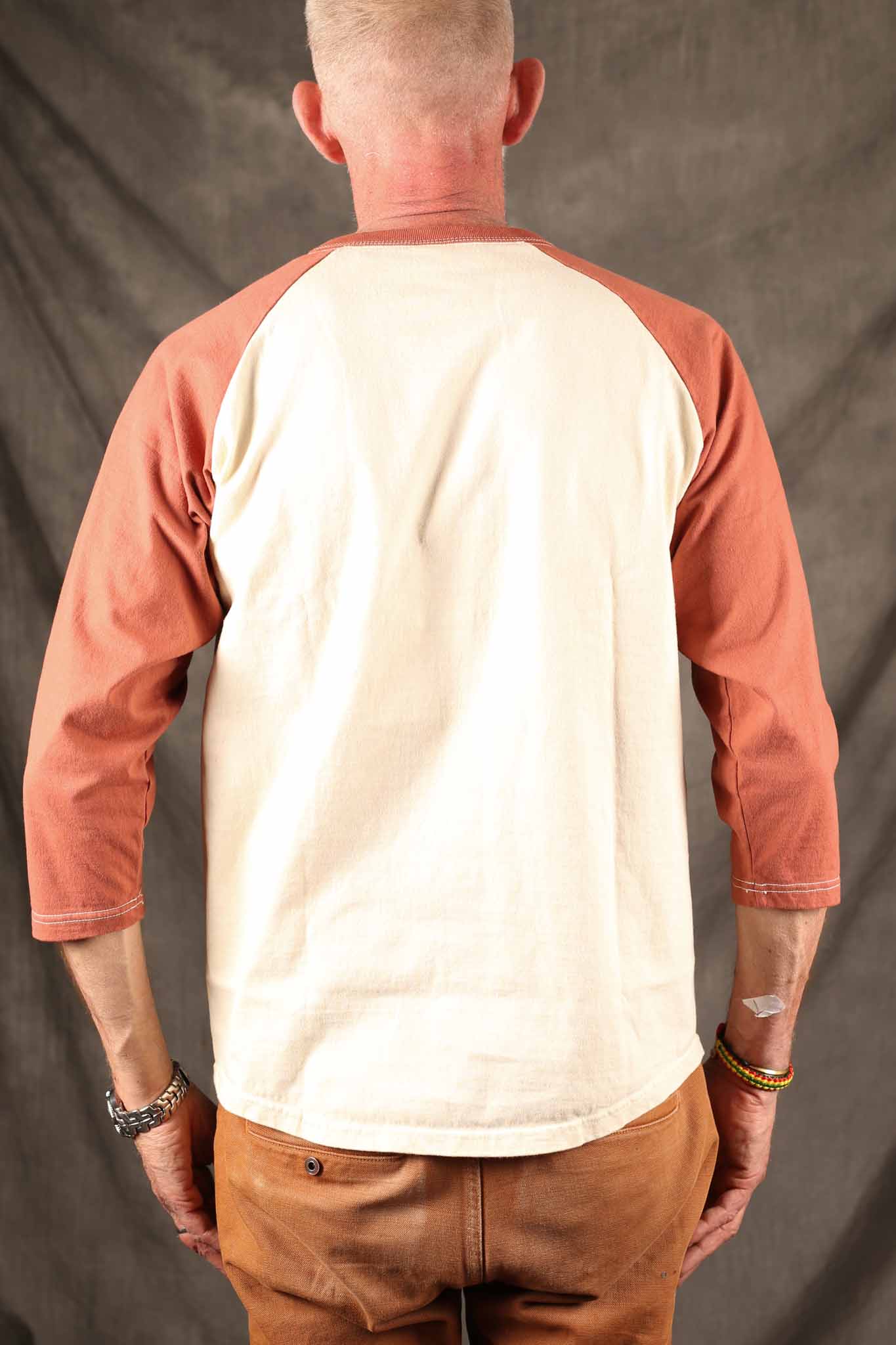 THE FLAT HEAD - FN-TSRB-004 Raglan T-SHIRT