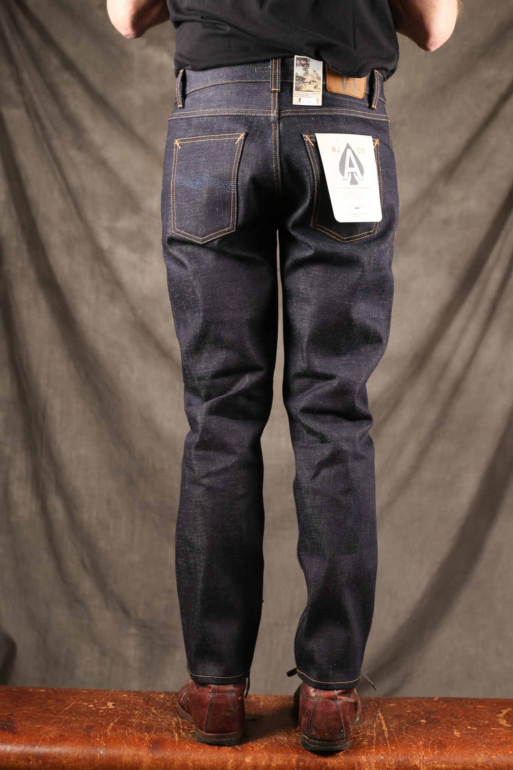 Nudie Jeans Straight Gritty Jackson Dry Ace Selvage
