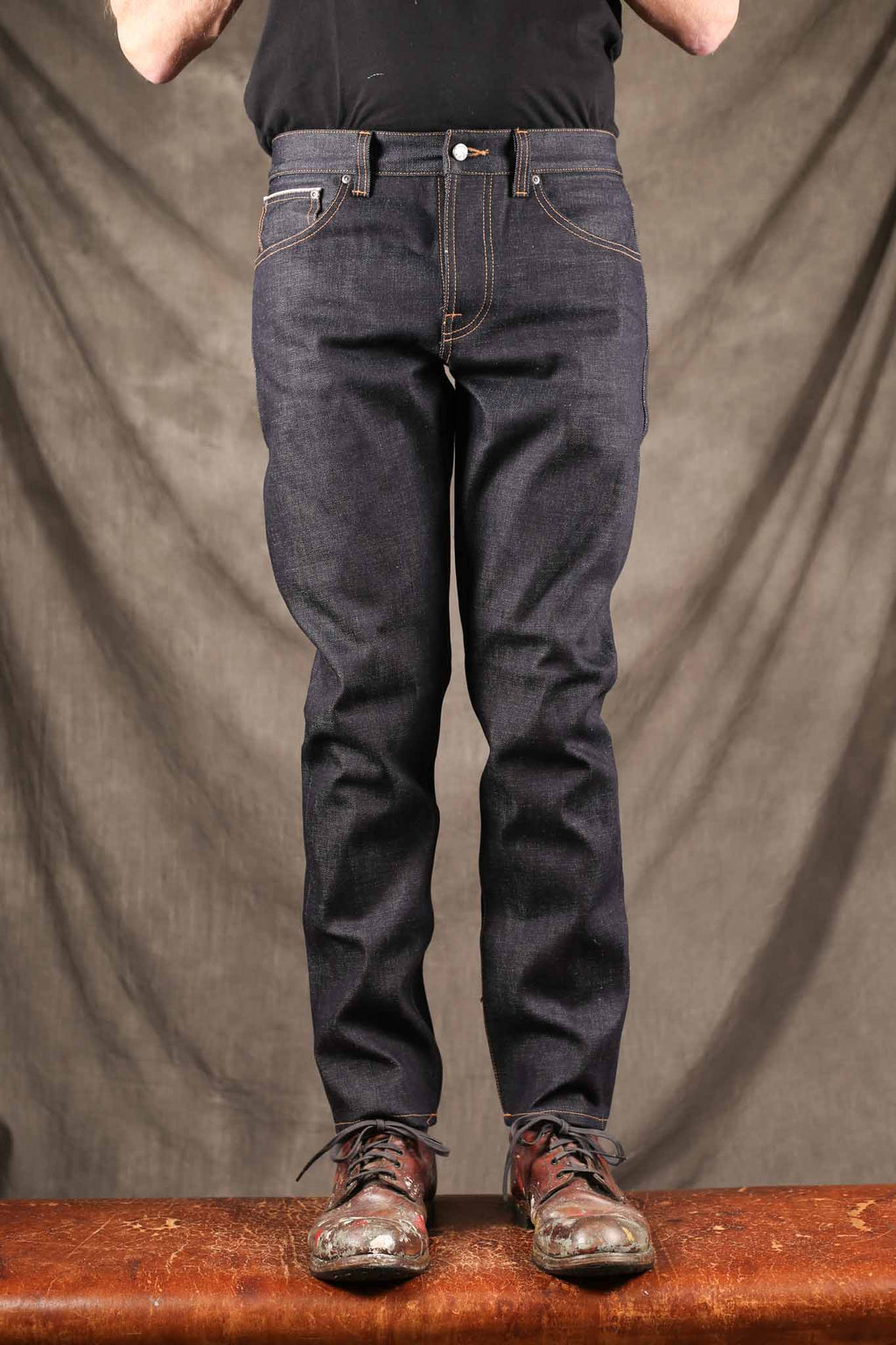 Nudie Jeans Straight Gritty Jackson Dry Ace Selvage