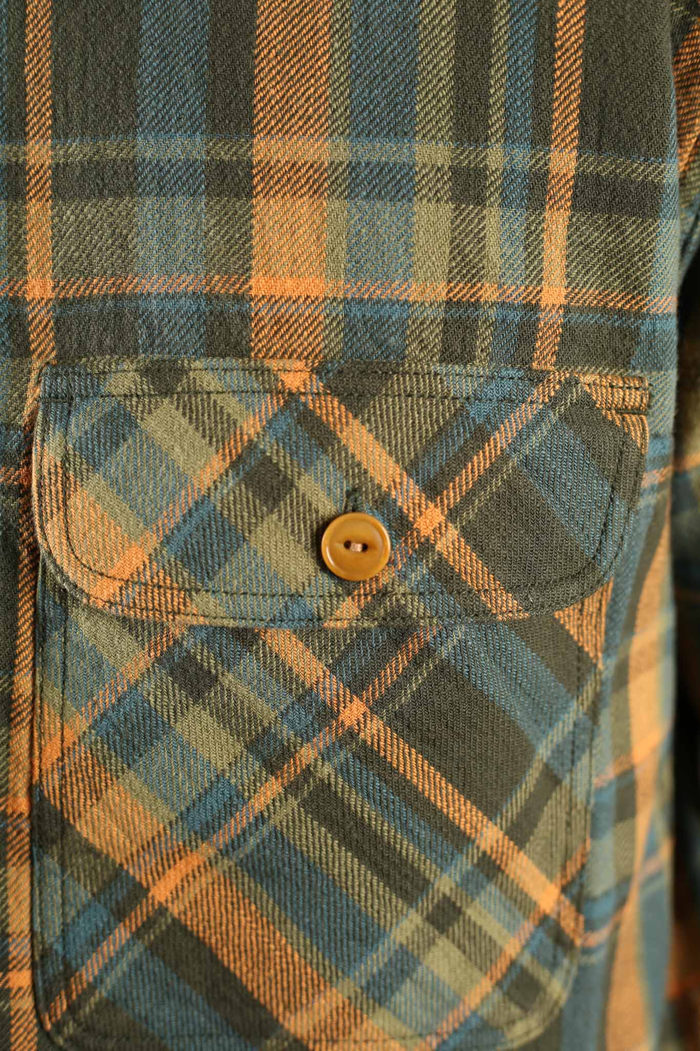 Studio D'Artisan 5752 No. Heavyweight Flannel Green
