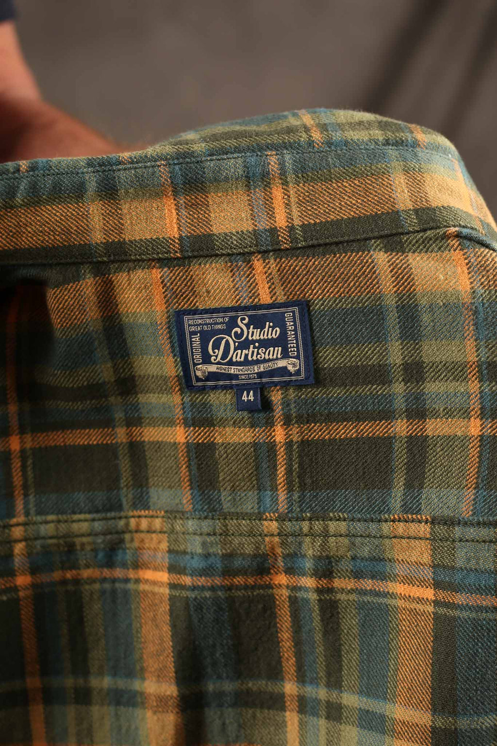 Studio D'Artisan 5752 No. Heavyweight Flannel Green