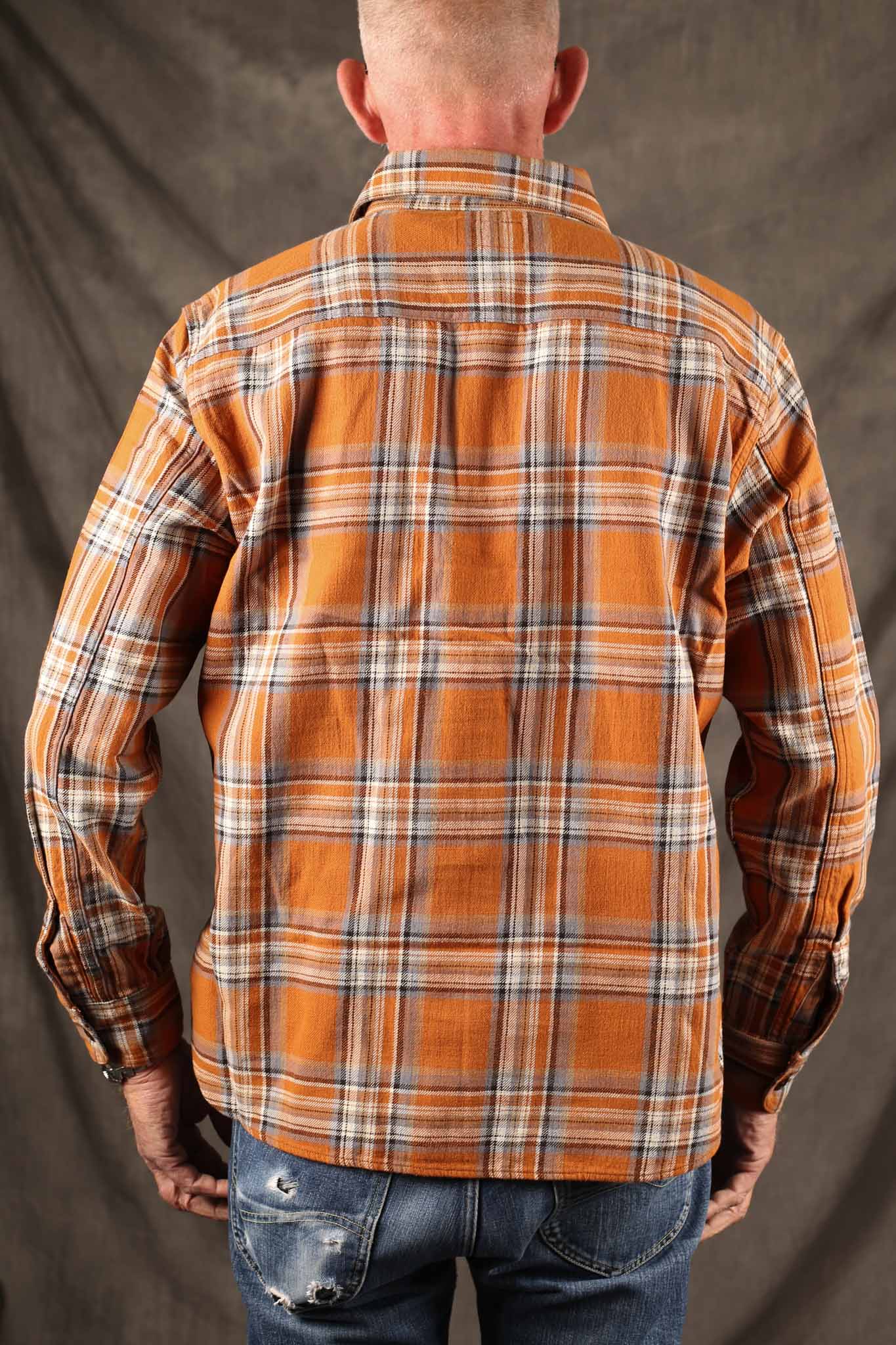 Studio D'Artisan 5752 No. Heavyweight Flannel Orange