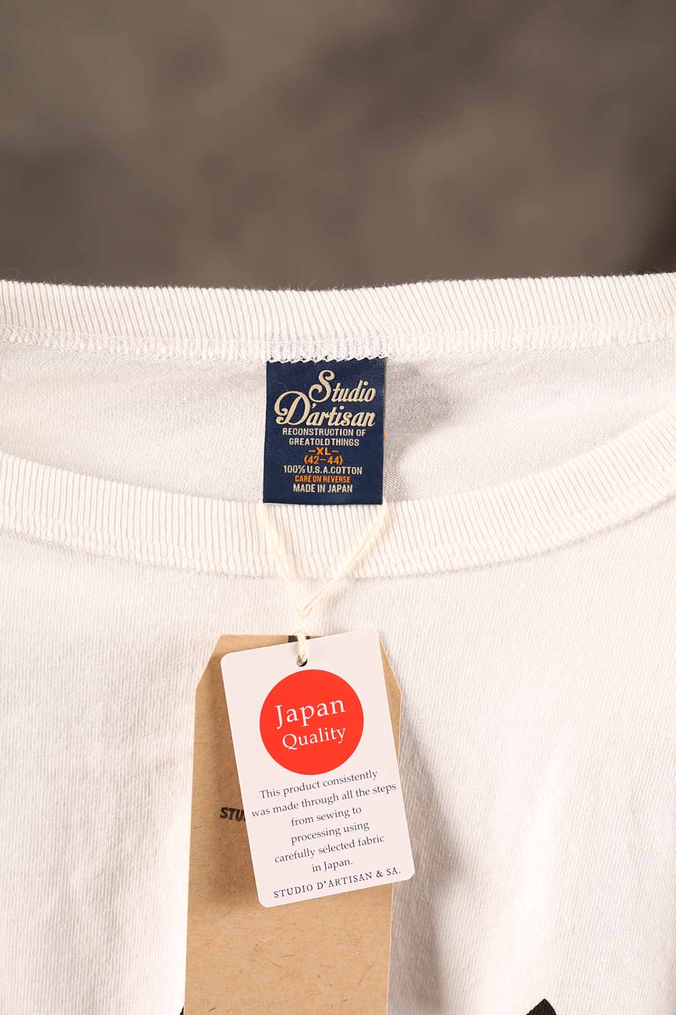 Studio D`Artisan Car USA Cotton Printed T-Shirt [8232A]