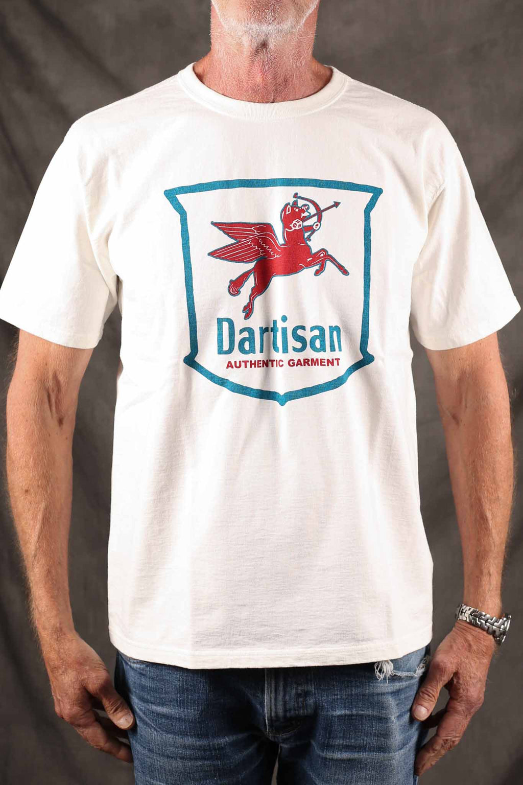 Studio D`Artisan Pigtasus Loopwheel Printed T-Shirt 8231B