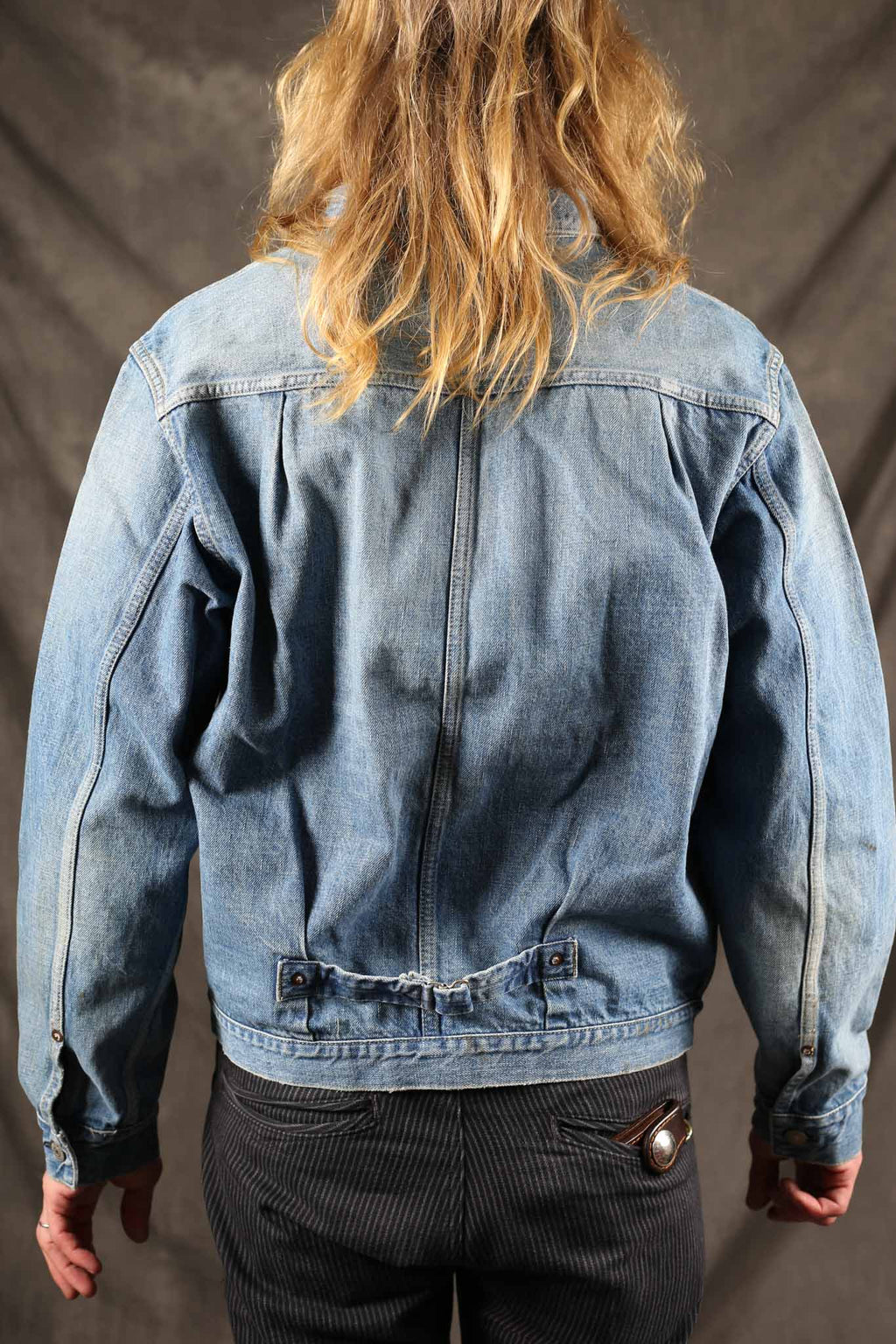 Omoto 3115 6 Years Washed 13.5OZ TYPE 1 DENIM JACKET