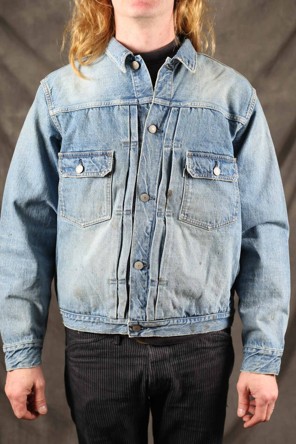Omoto 3215 6 Years Washed 13.5OZ TYPE2 DENIM JACKET