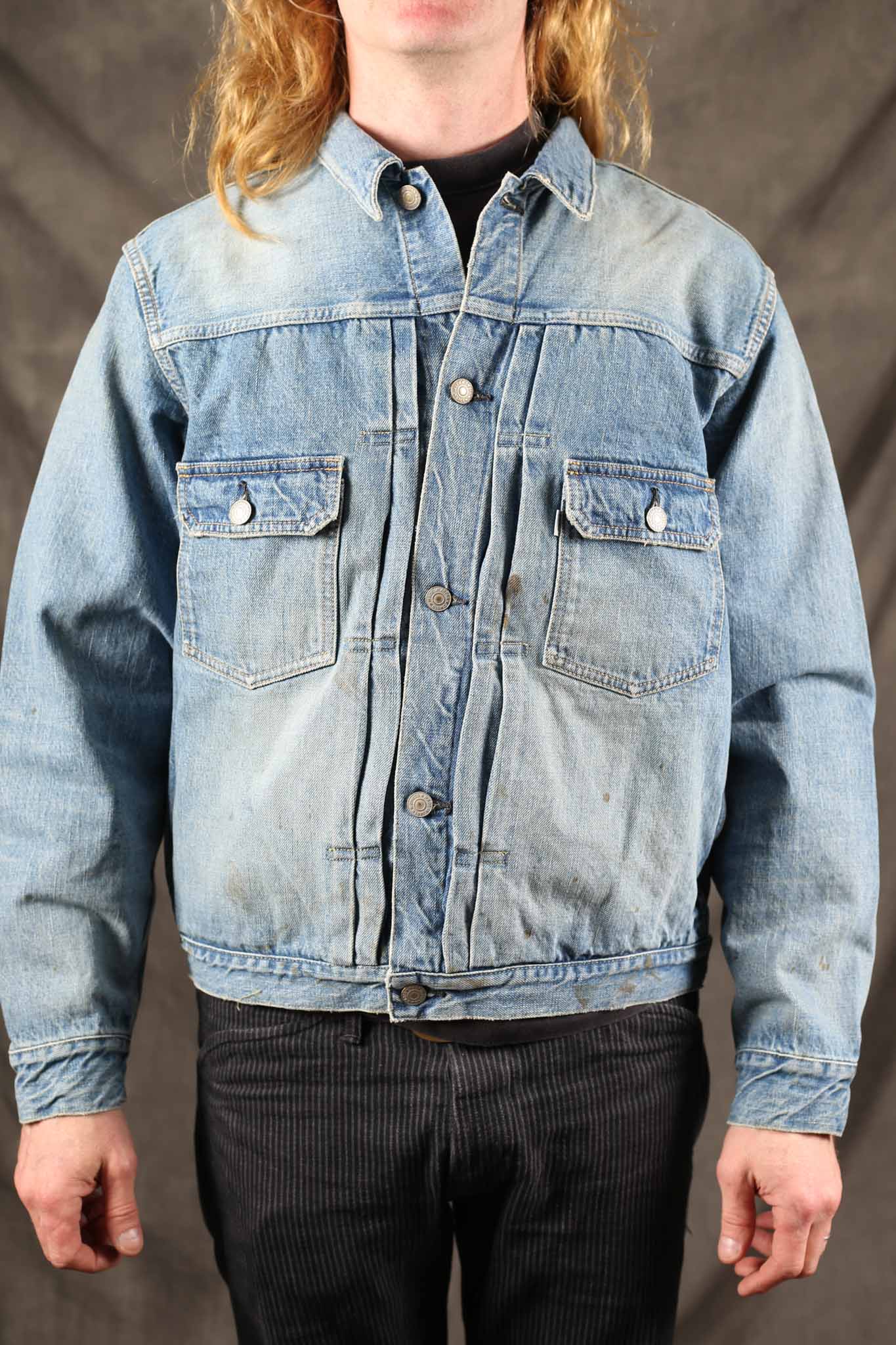 Omoto 3215 6 Years Washed 13.5OZ TYPE2 DENIM JACKET