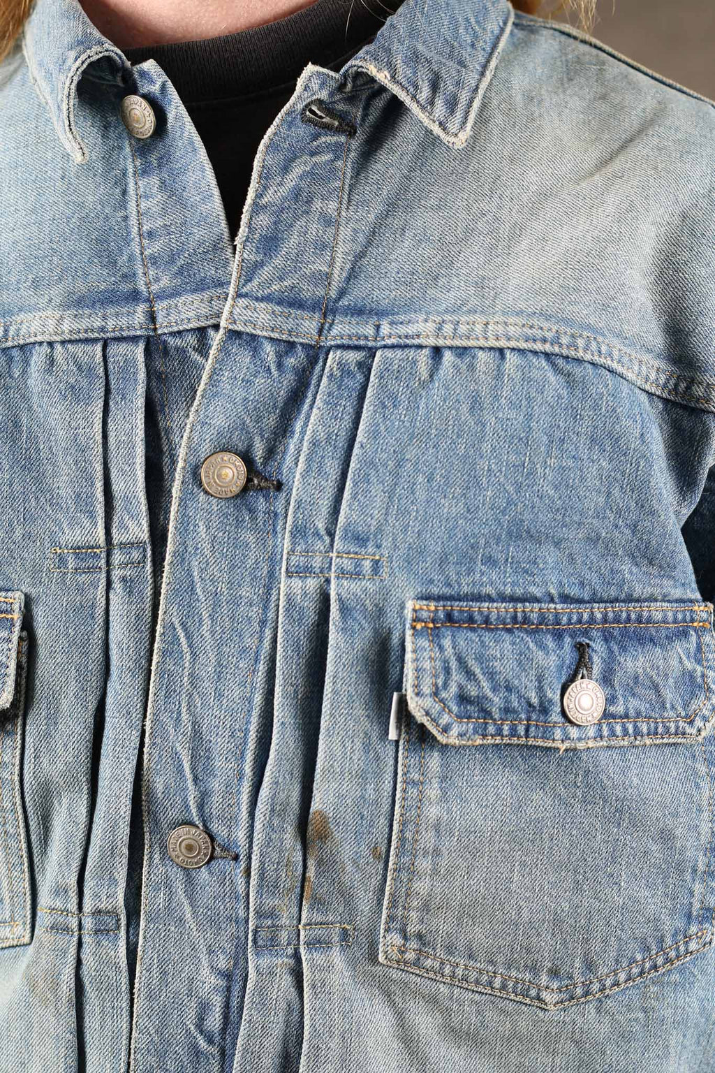 Omoto 3215 6 Years Washed 13.5OZ TYPE2 DENIM JACKET