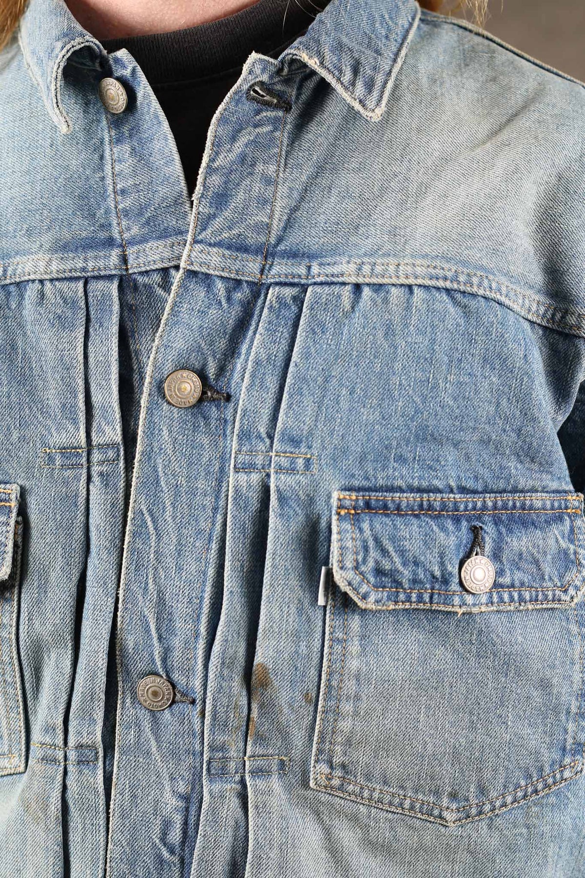 Omoto 3215 6 Years Washed 13.5OZ TYPE2 DENIM JACKET