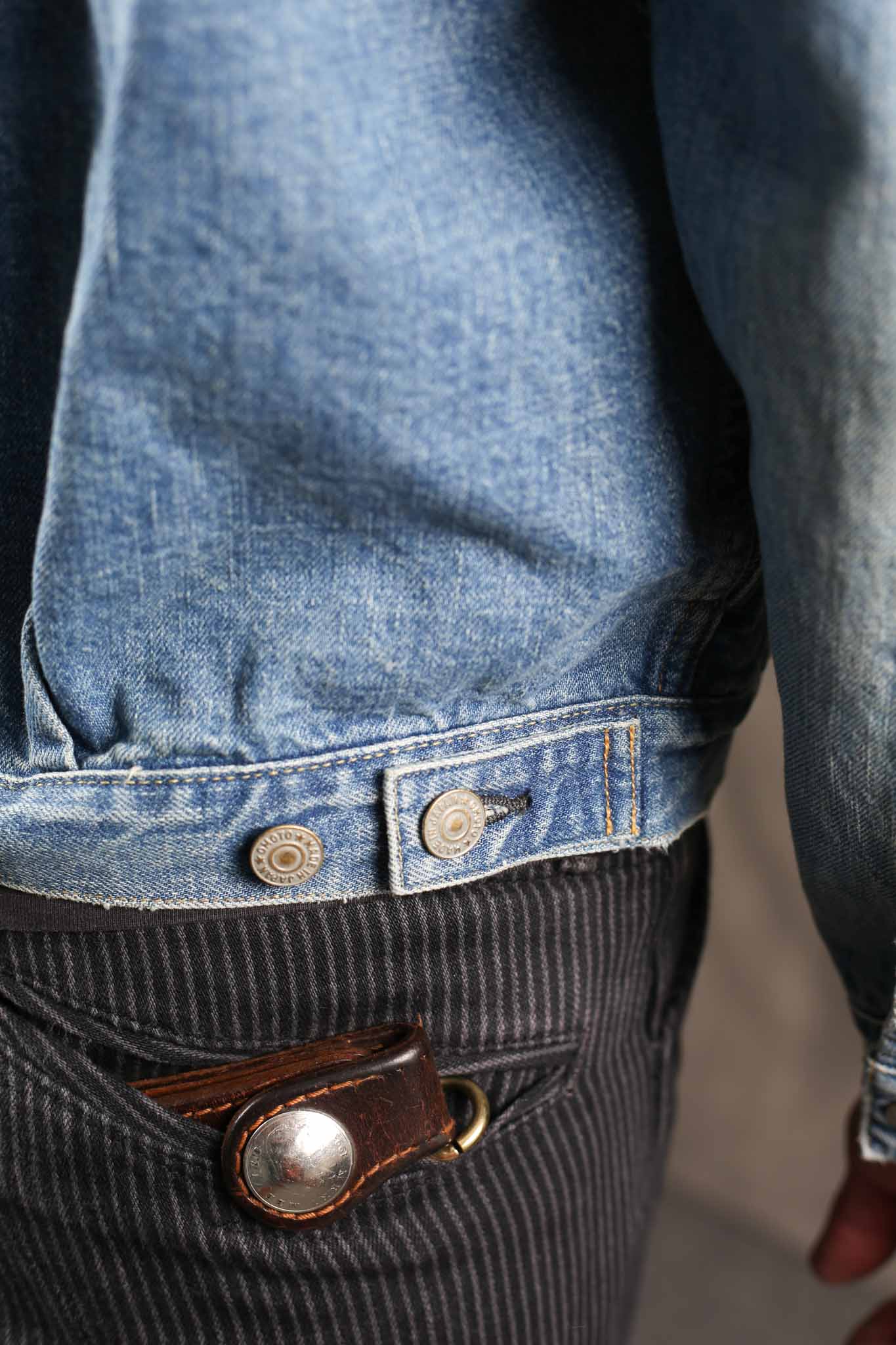 Omoto 3215 6 Years Washed 13.5OZ TYPE2 DENIM JACKET