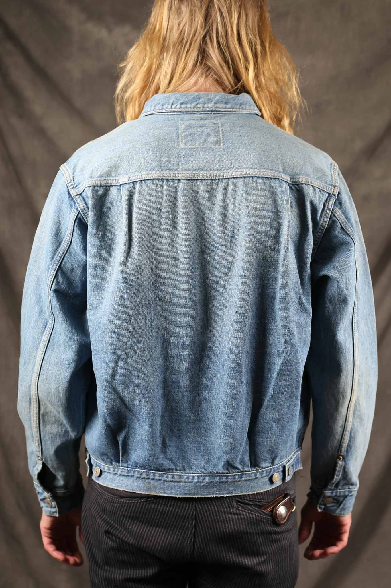 Omoto 3215 6 Years Washed 13.5OZ TYPE2 DENIM JACKET