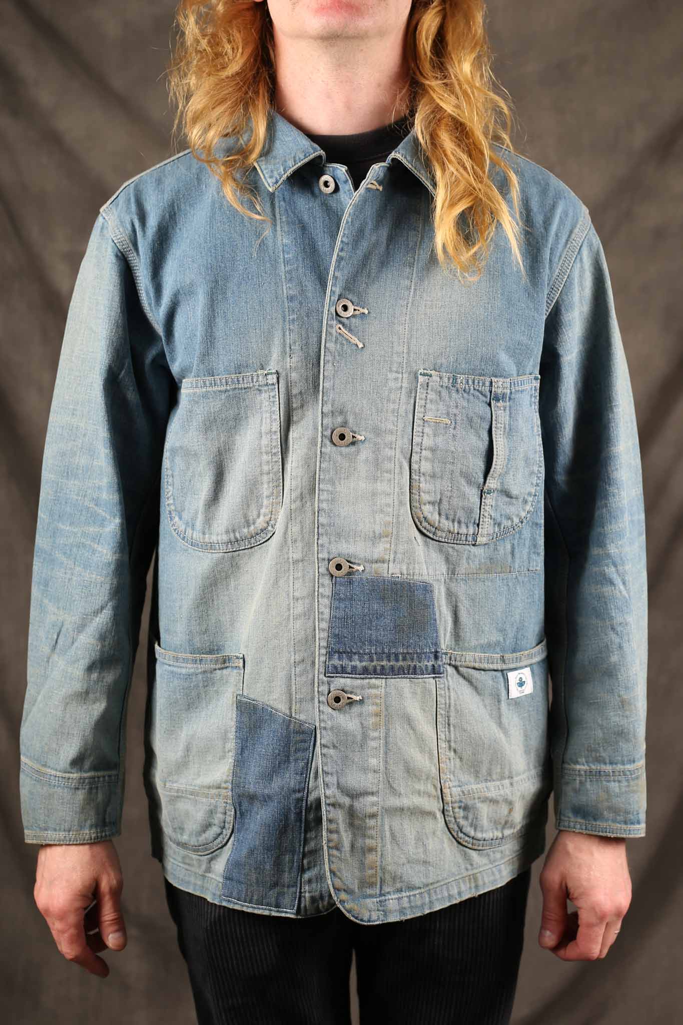 Omoto 3618 3 Years Washed 11.5OZ 30`s Coverall Jacket