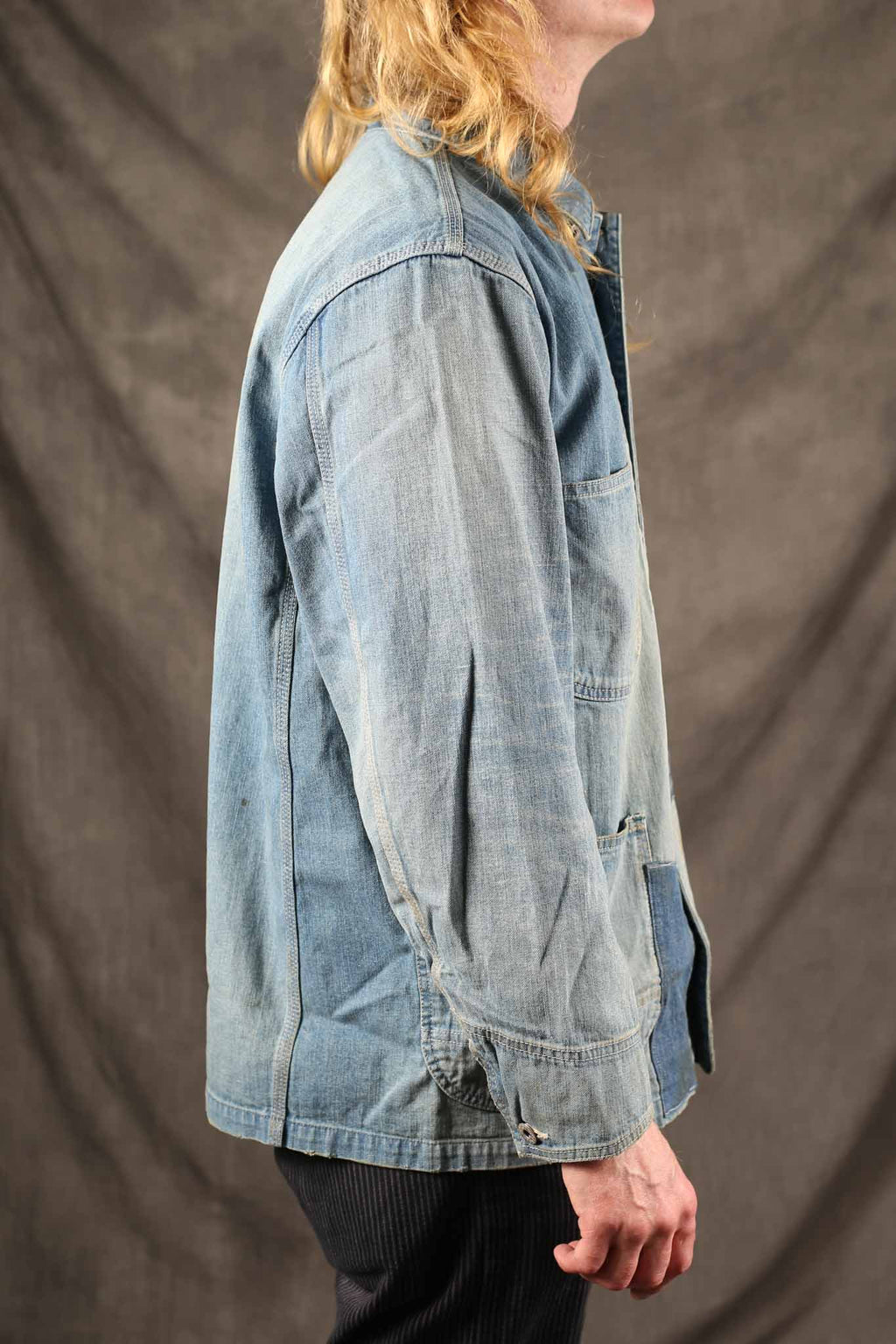 Omoto 3618 3 Years Washed 11.5OZ 30`s Coverall Jacket
