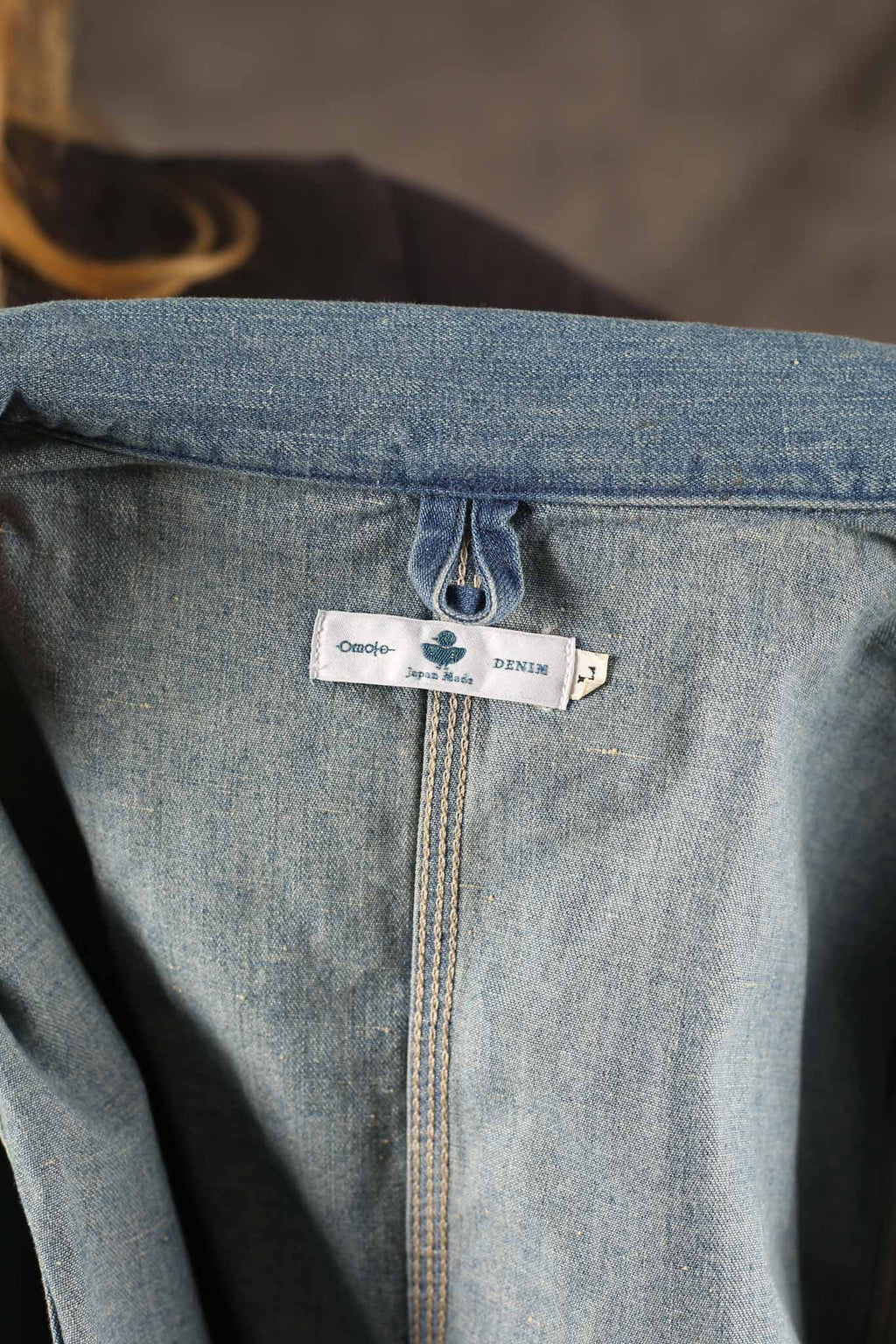 Omoto 3618 3 Years Washed 11.5OZ 30`s Coverall Jacket