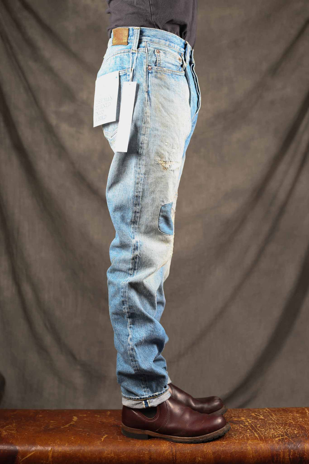Omoto 0415 13.5oz 6 years wash Straight Fit