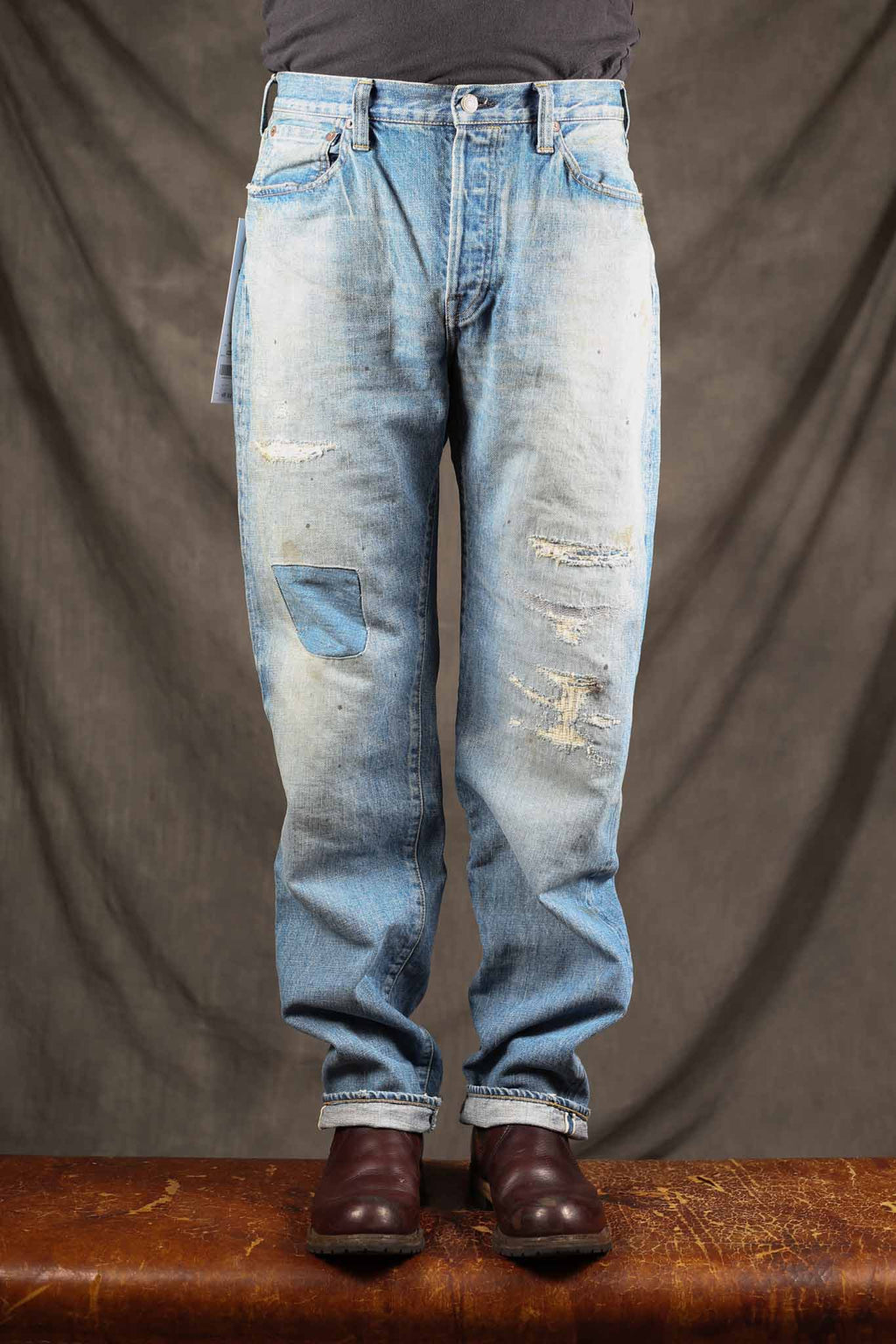 Omoto 0615 13.5oz 6 years wash Relax Fit