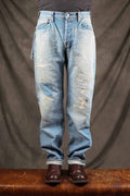 Omoto 0615 13.5oz 6 years wash Relax Fit