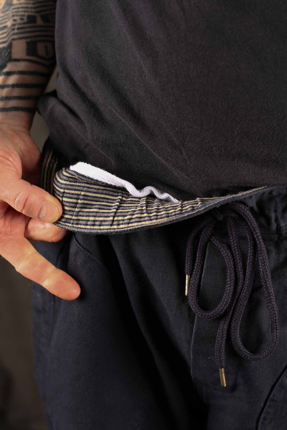 Freenote Cloth Deck Short Navy