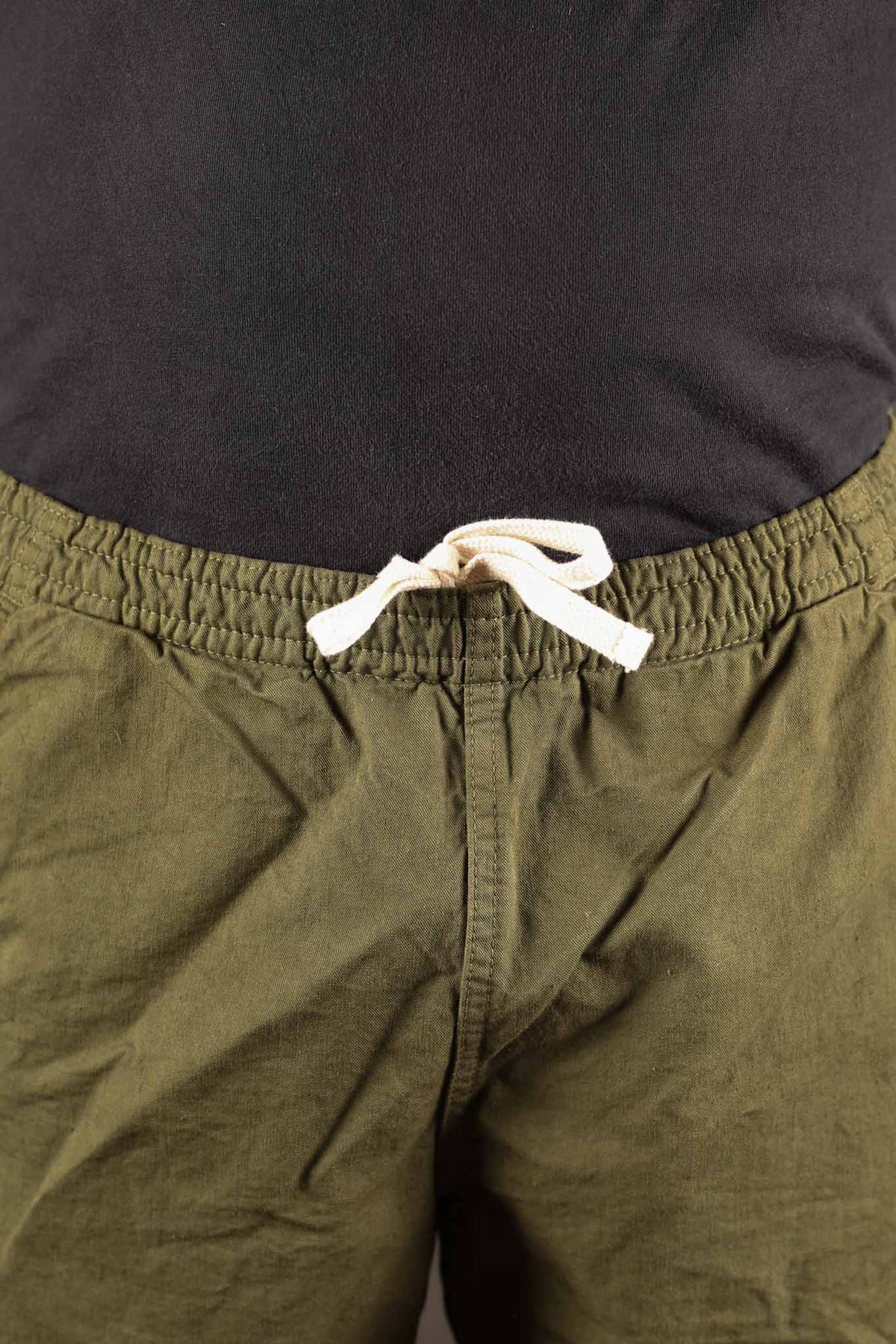 IRON HEART - Cotton Easy Shorts - Olive IH-729-OLV