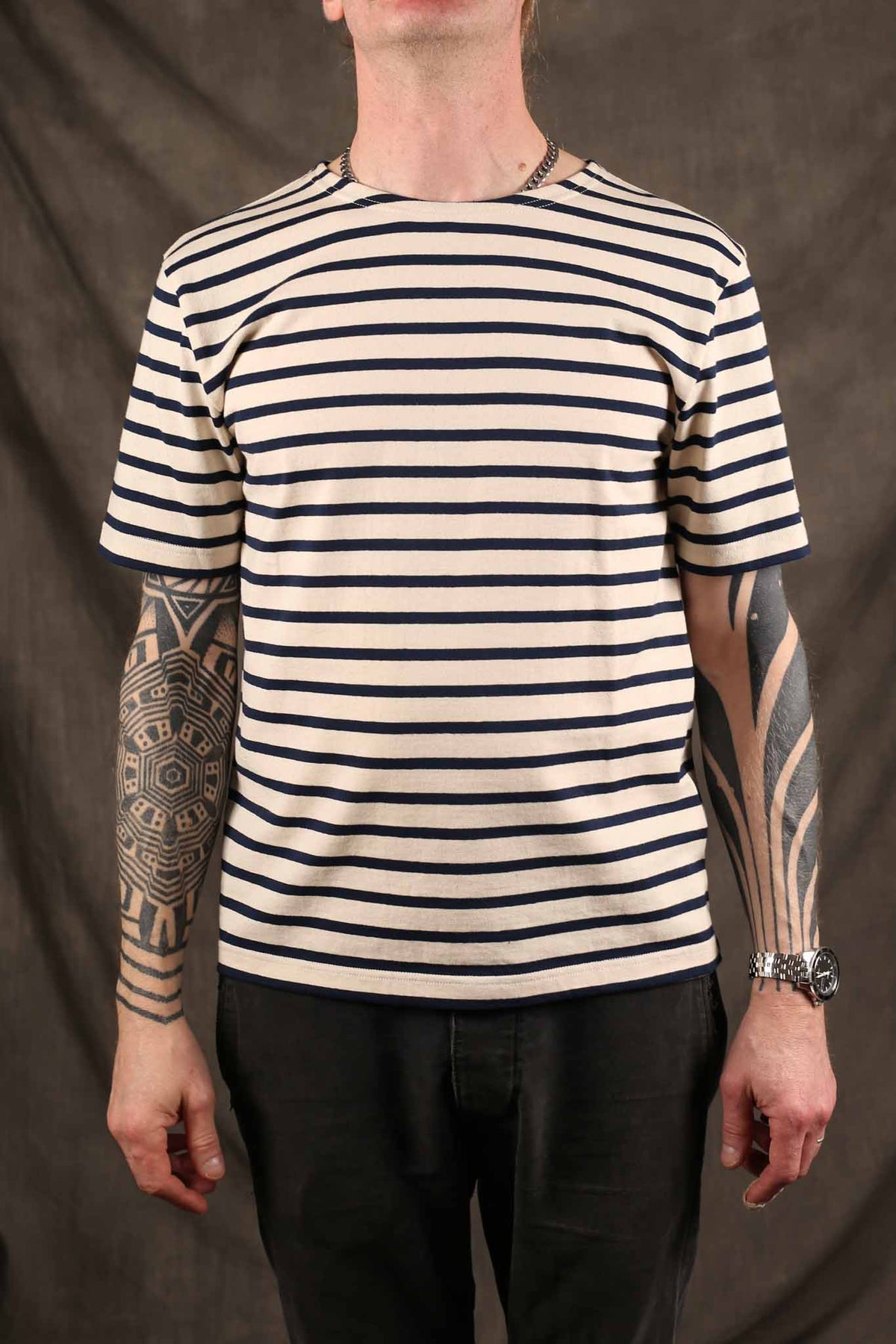 Le Mont St. Michel Thibalt Short-sleeved sailor shirt