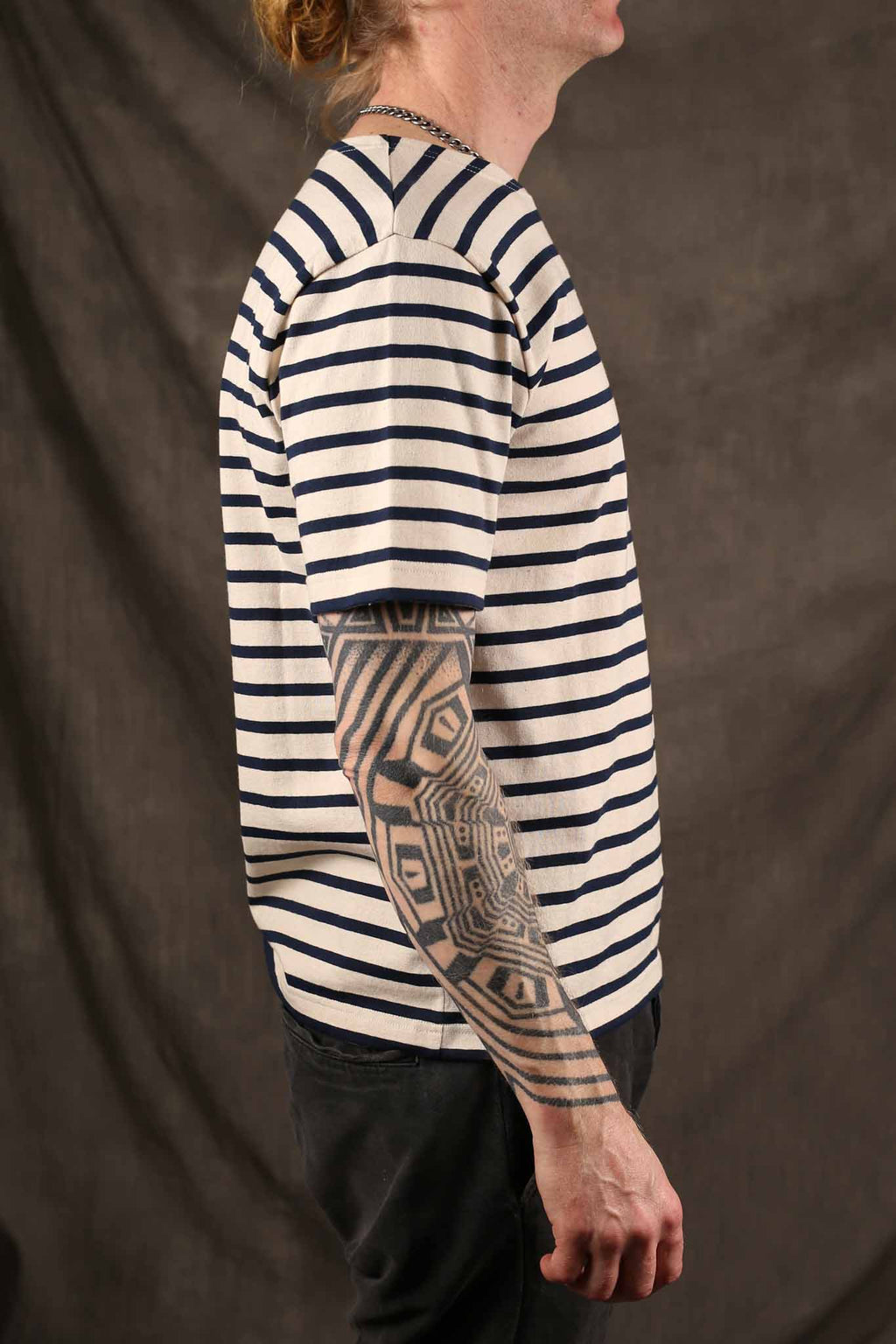 Le Mont St. Michel Thibalt Short-sleeved sailor shirt