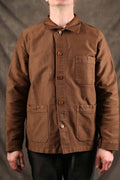 Le Mont St. Michel The Real Work Jacket Brown