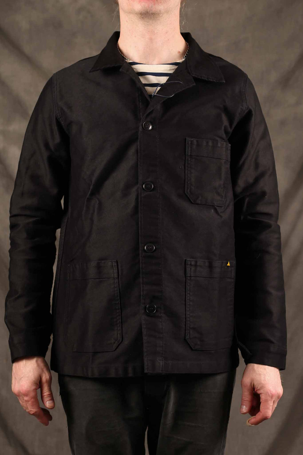 Le Mont St. Michel The Real Work Jacket Black
