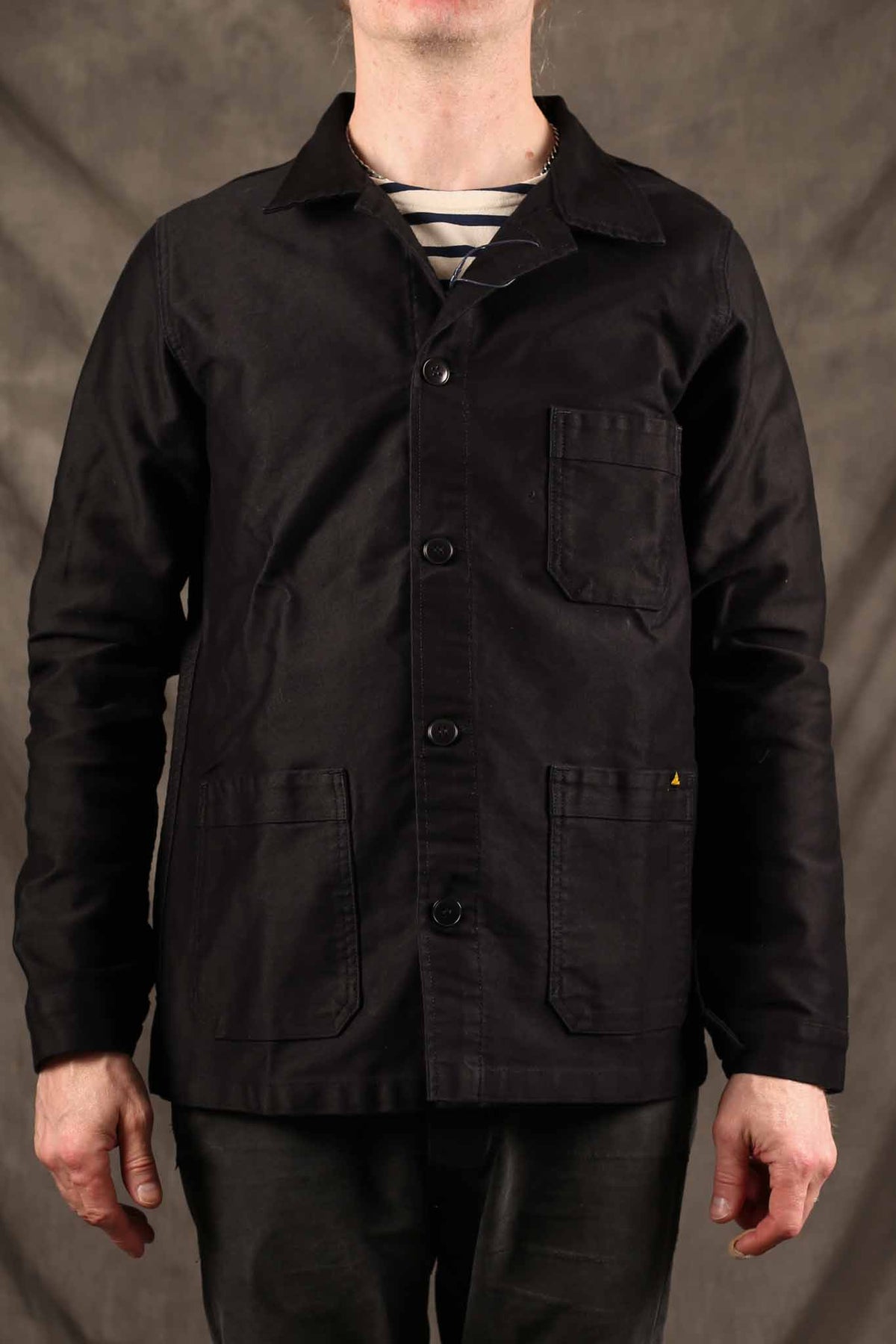 Le Mont St. Michel The Real Work Jacket Black
