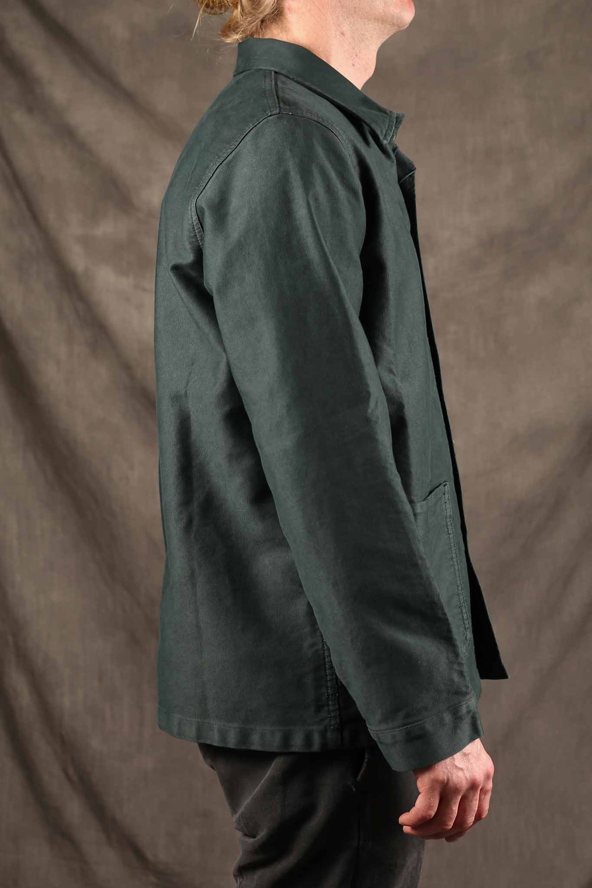 Le Mont St. Michel The Real Work Jacket Forest Green