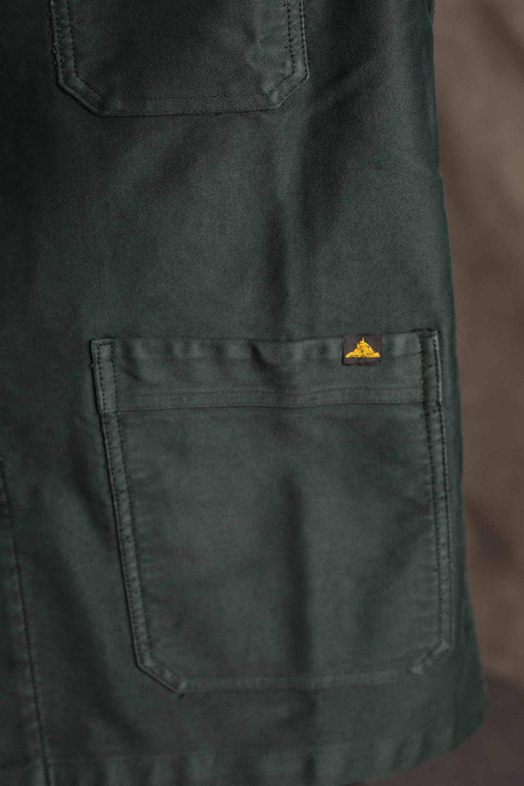 Le Mont St. Michel The Real Work Jacket Forest Green