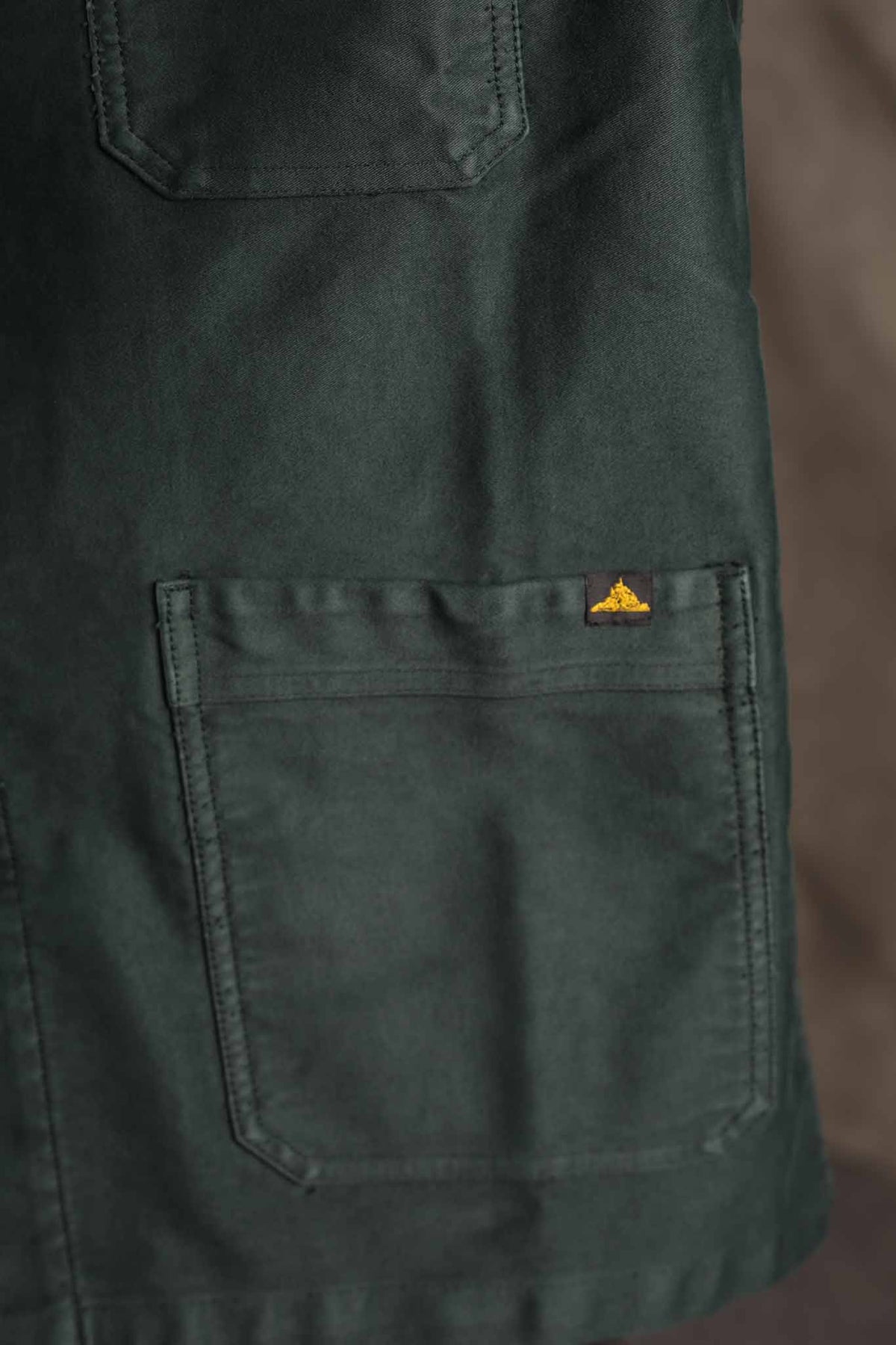 Le Mont St. Michel The Real Work Jacket Forest Green