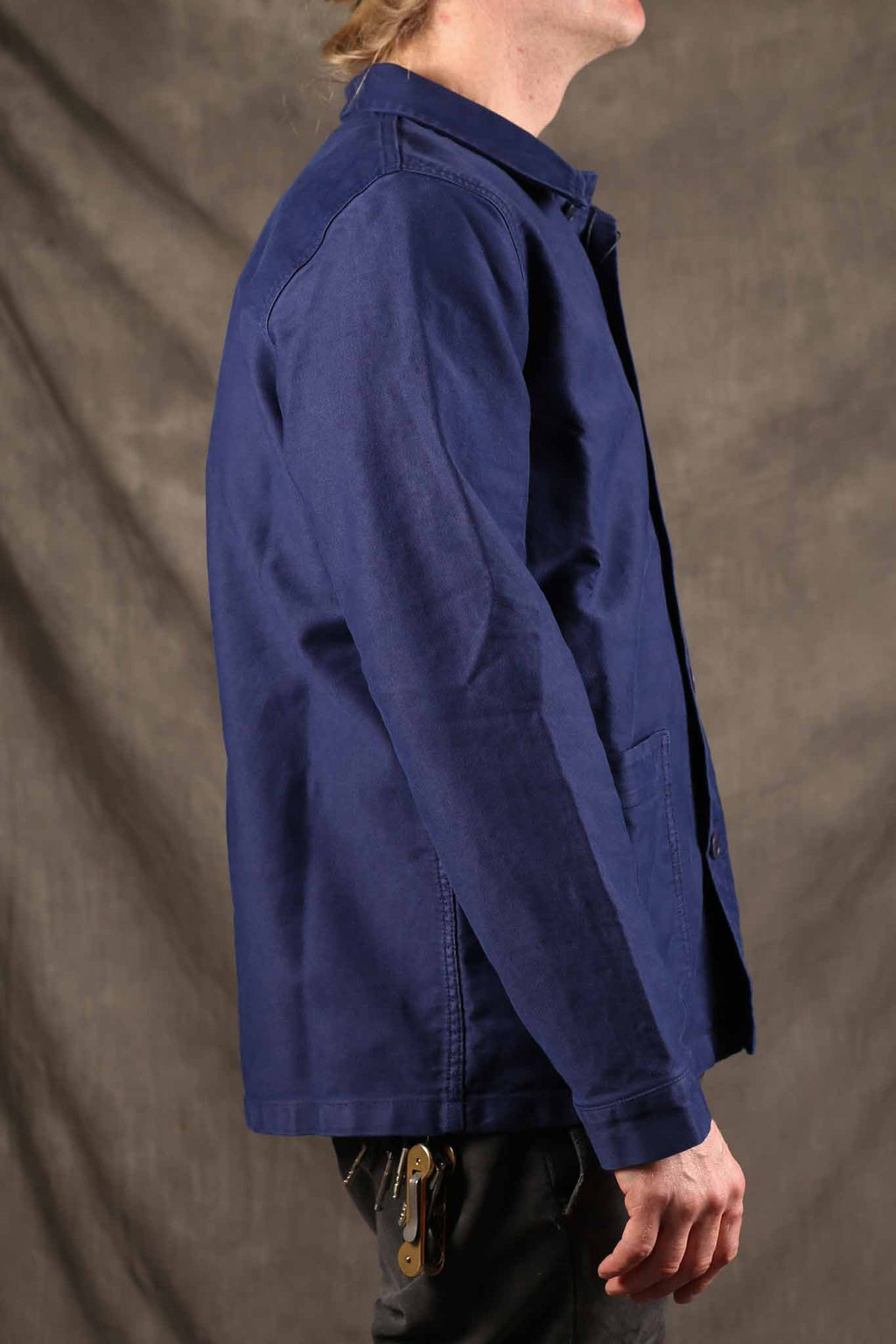 Le Mont St. Michel The Real Work Jacket Blue