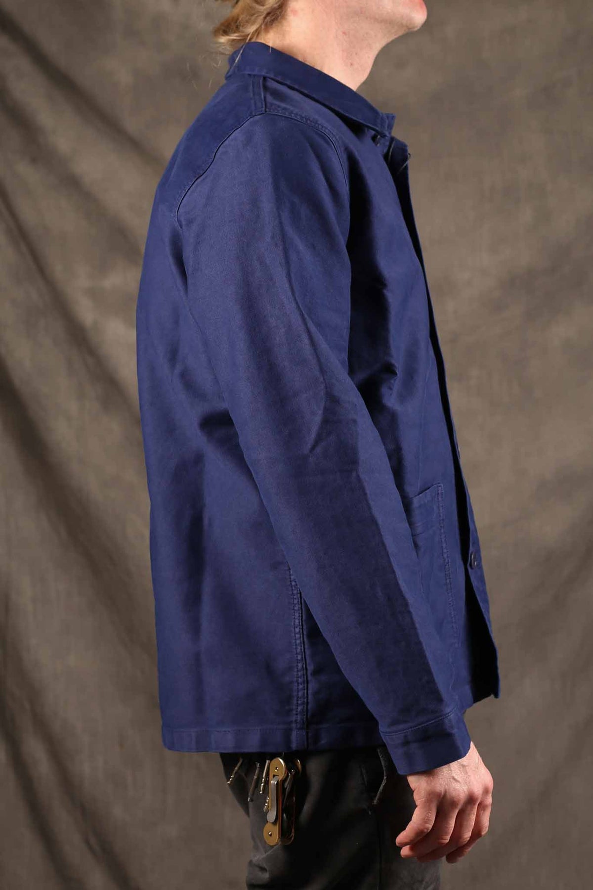 Le Mont St. Michel The Real Work Jacket Blue