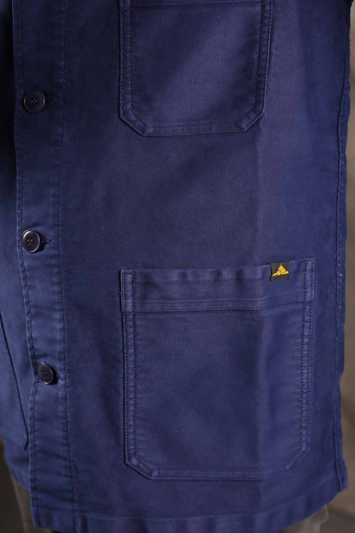 Le Mont St. Michel The Real Work Jacket Blue