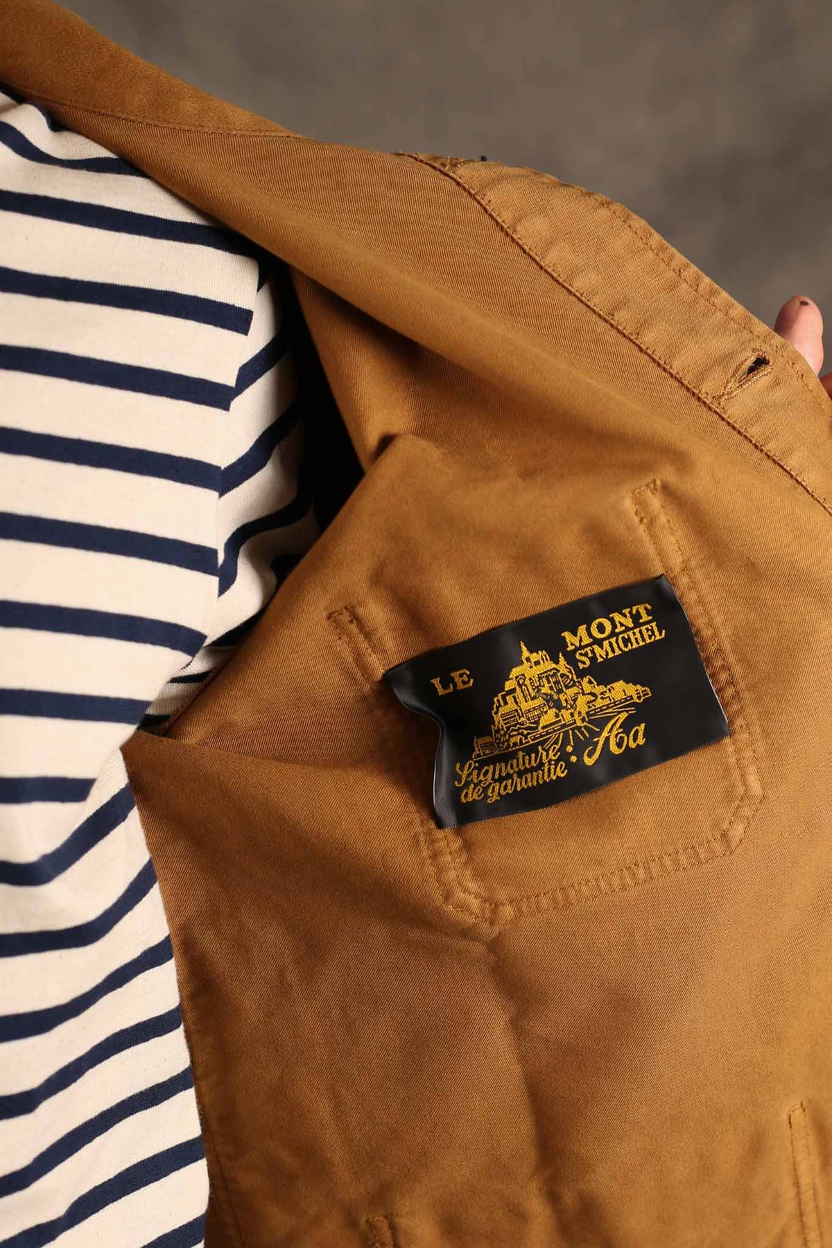 Le Mont St. Michel The Real Work Jacket Amber