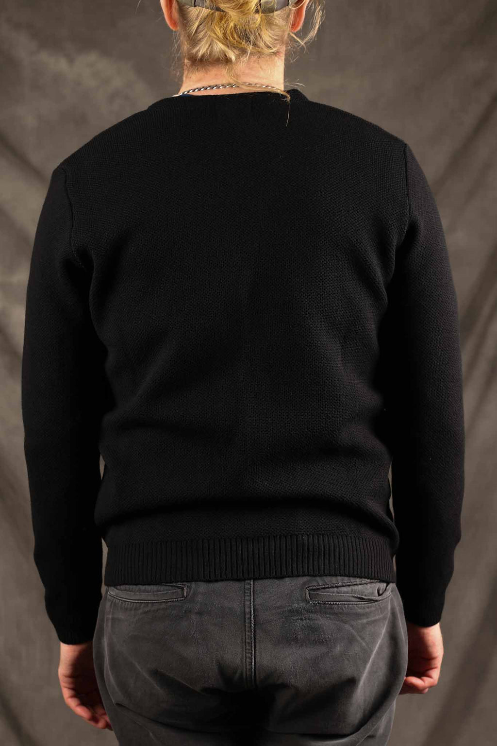 NITTO KNITWEAR - Youri Merino Cardigan Black