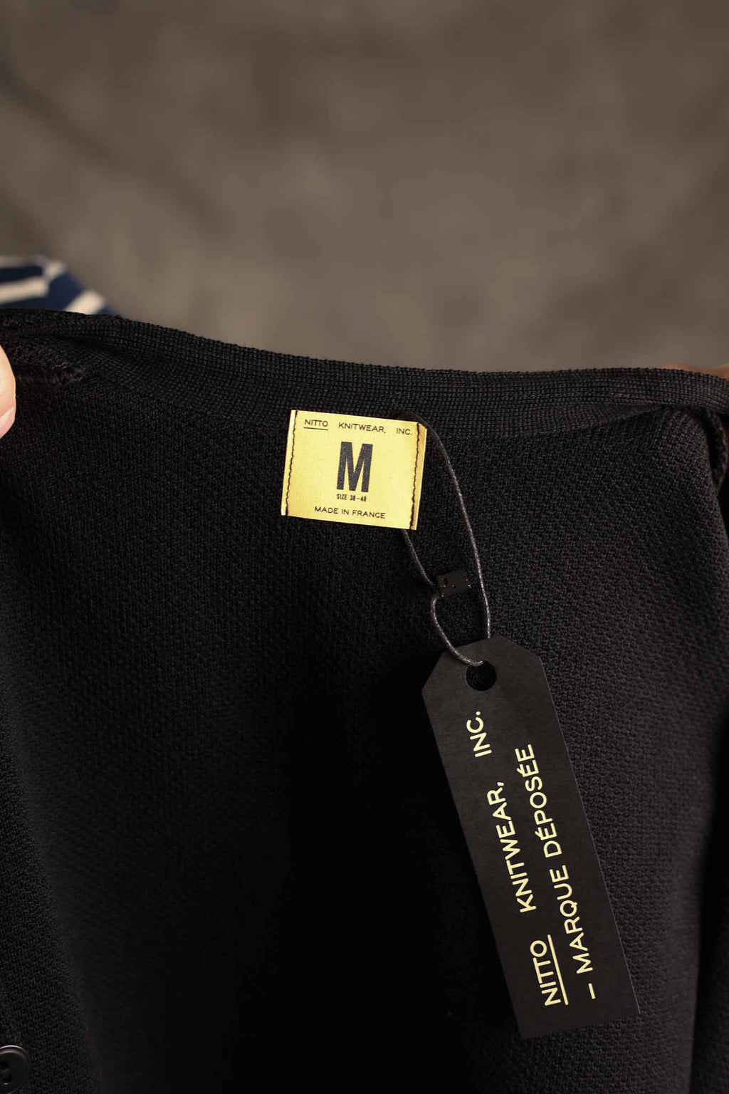 NITTO KNITWEAR - Youri Merino Cardigan Black