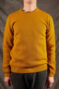 NITTO KNITWEAR - Youri Merino Round Neck Jumper Yellow