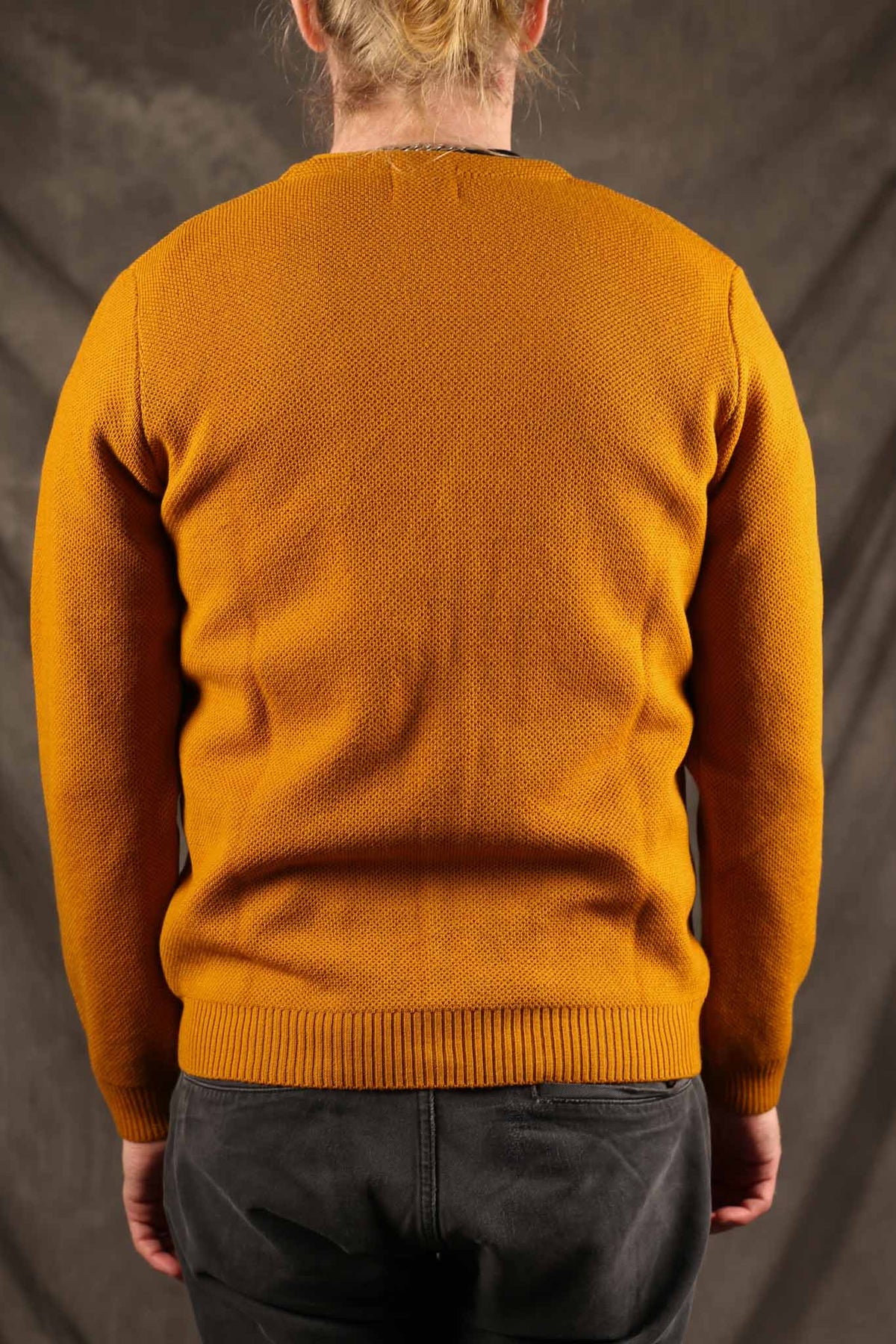 NITTO KNITWEAR - Youri Merino Cardigan Yellow
