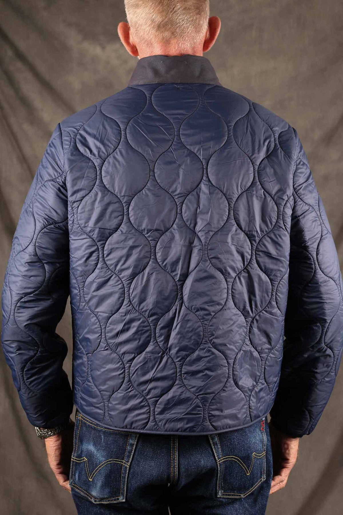 MANIFATTURA CECCARELLI - Quilted Jacket 7086-CB Navy