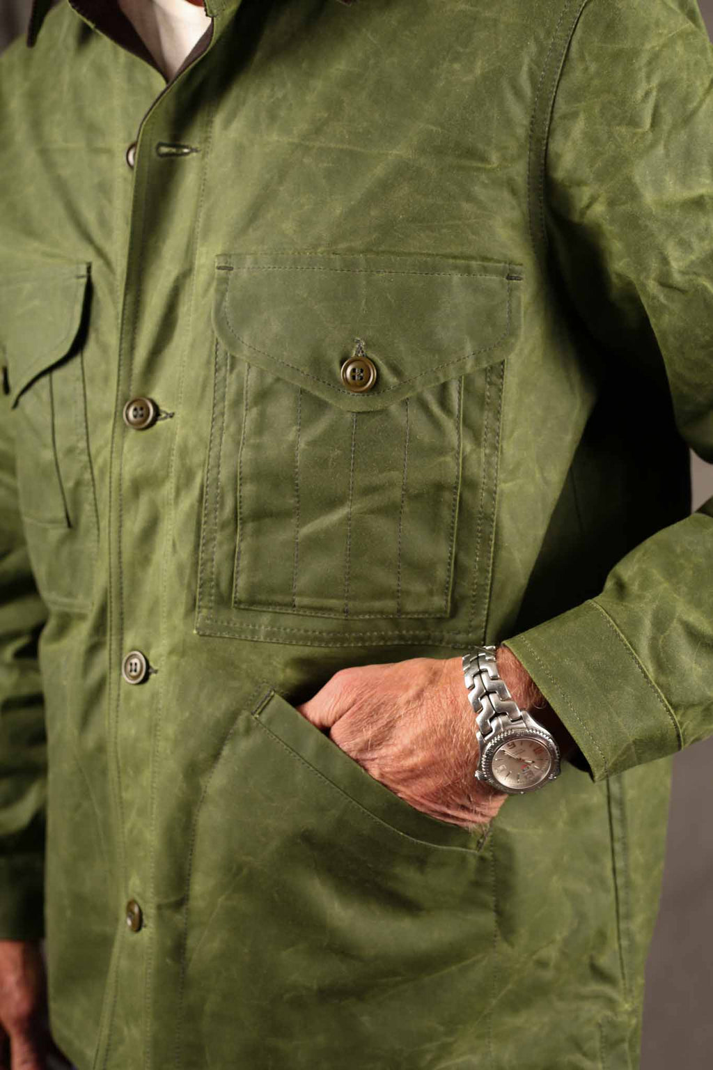 MANIFATTURA CECCARELLI - Work Jacket 7087-WX Light Green