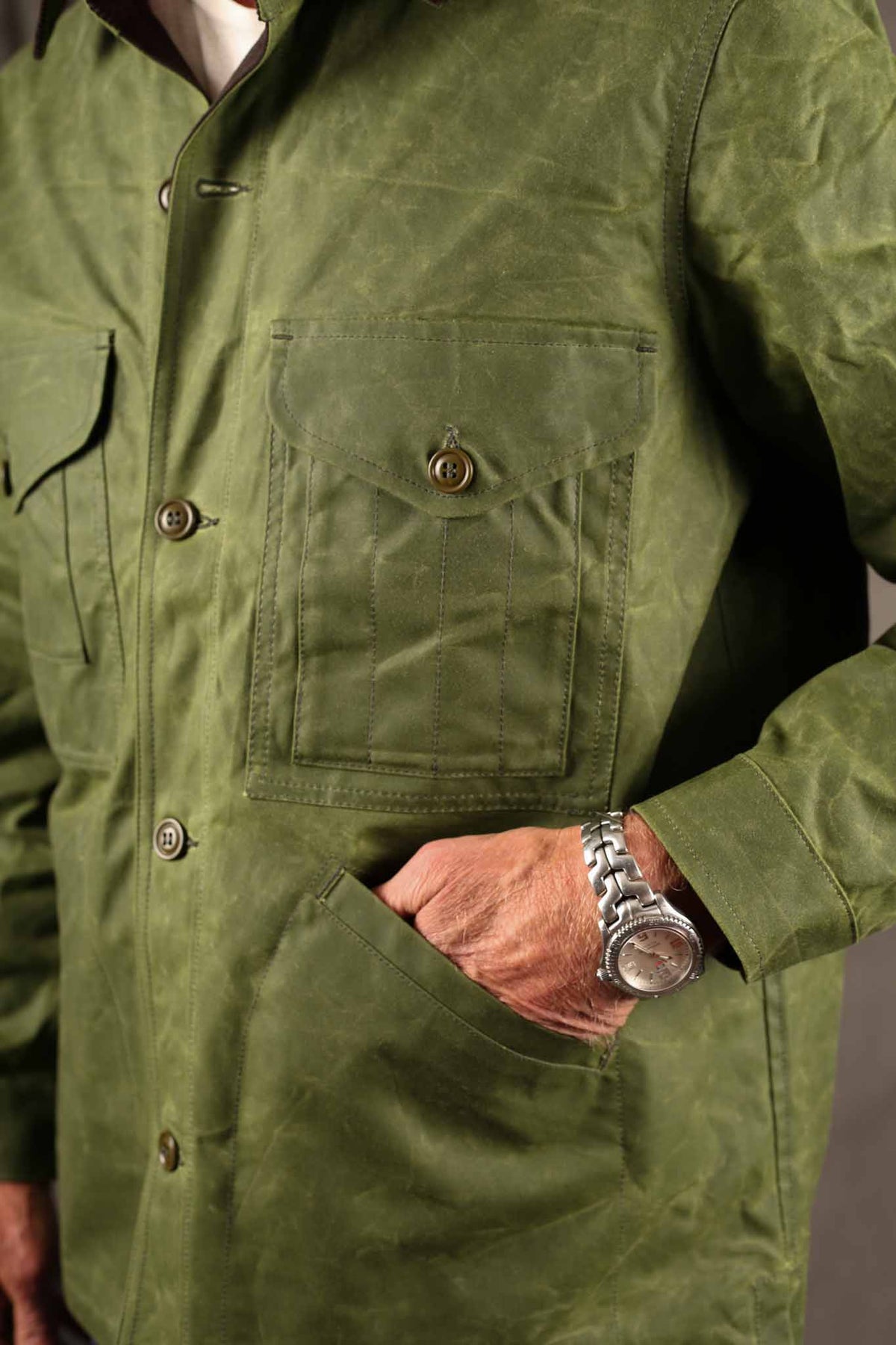 MANIFATTURA CECCARELLI - Work Jacket 7087-WX Light Green