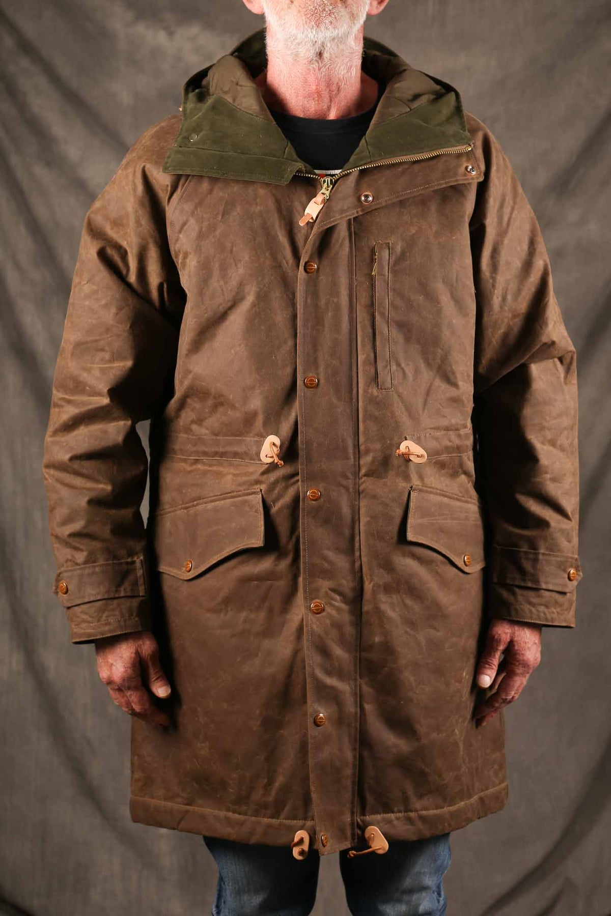 MANIFATTURA CECCARELLI - New  Mountain Parka 7079-WX  Dark Tan